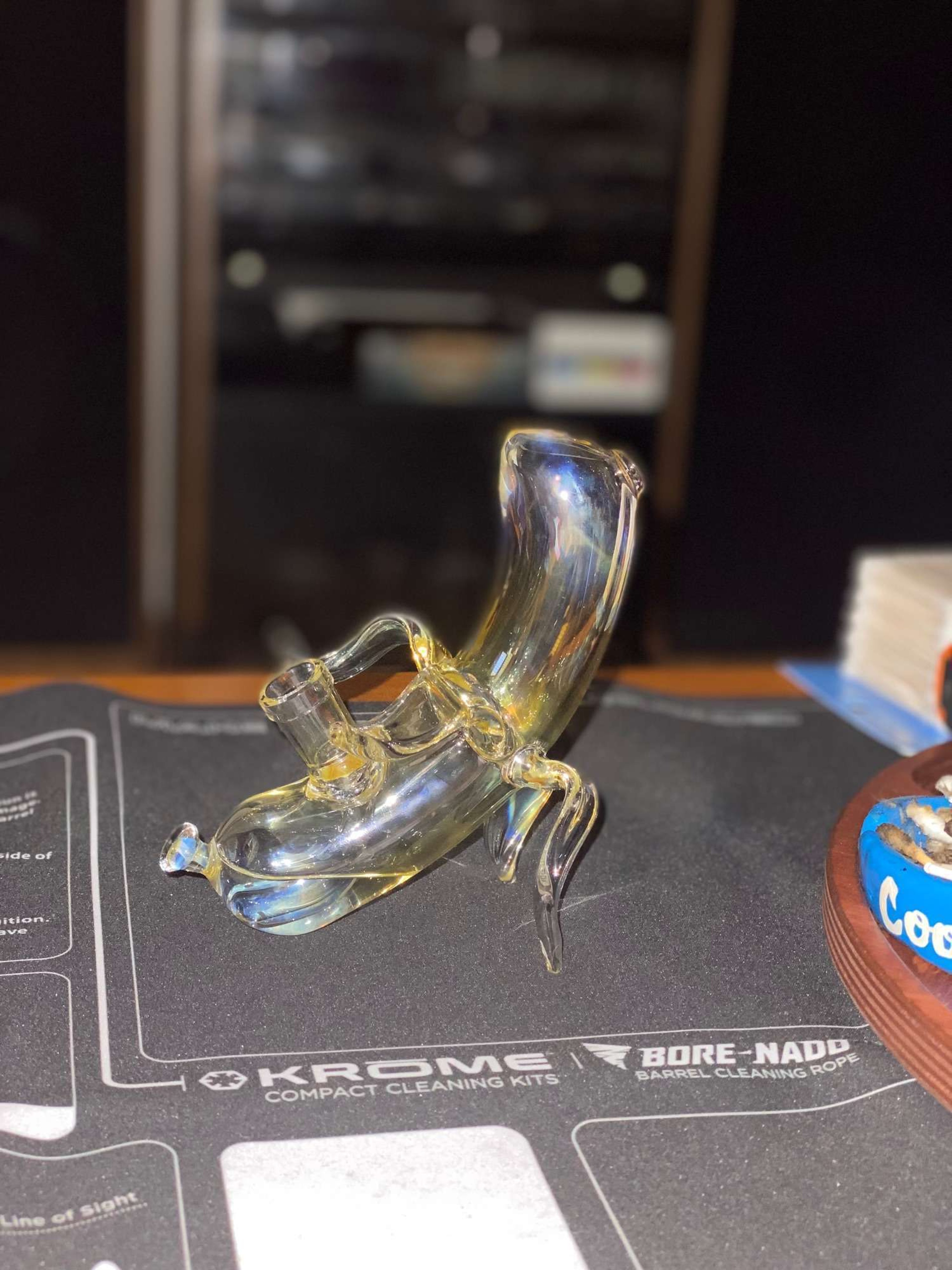 Preview pic of Dippy glass naner rig (Fume)