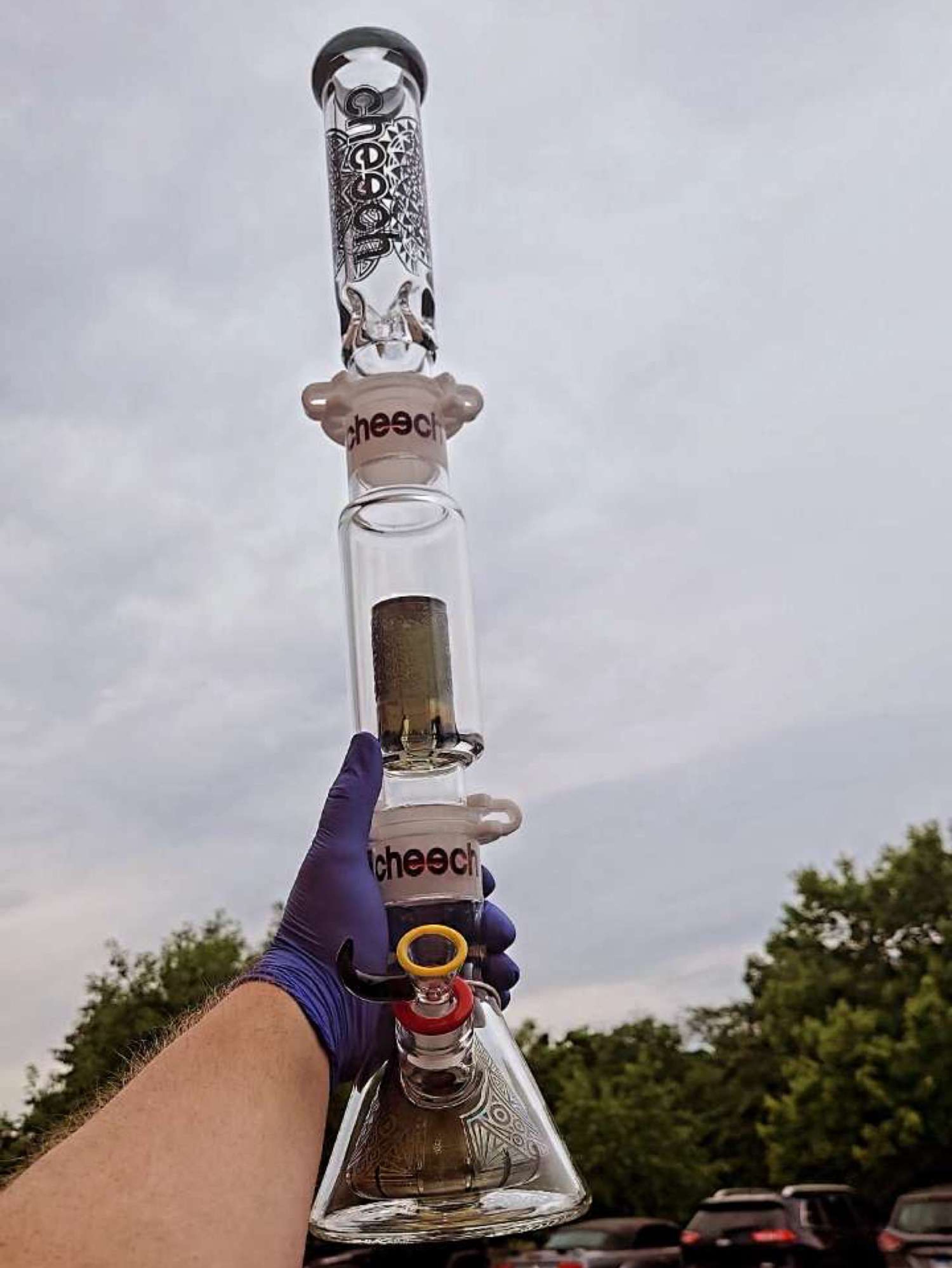 Preview pic of Cheech 3 piece build a bong 