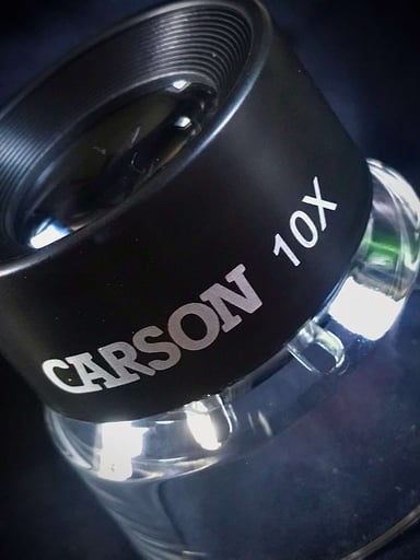 Preview pic of 10x loupe magnifyer 