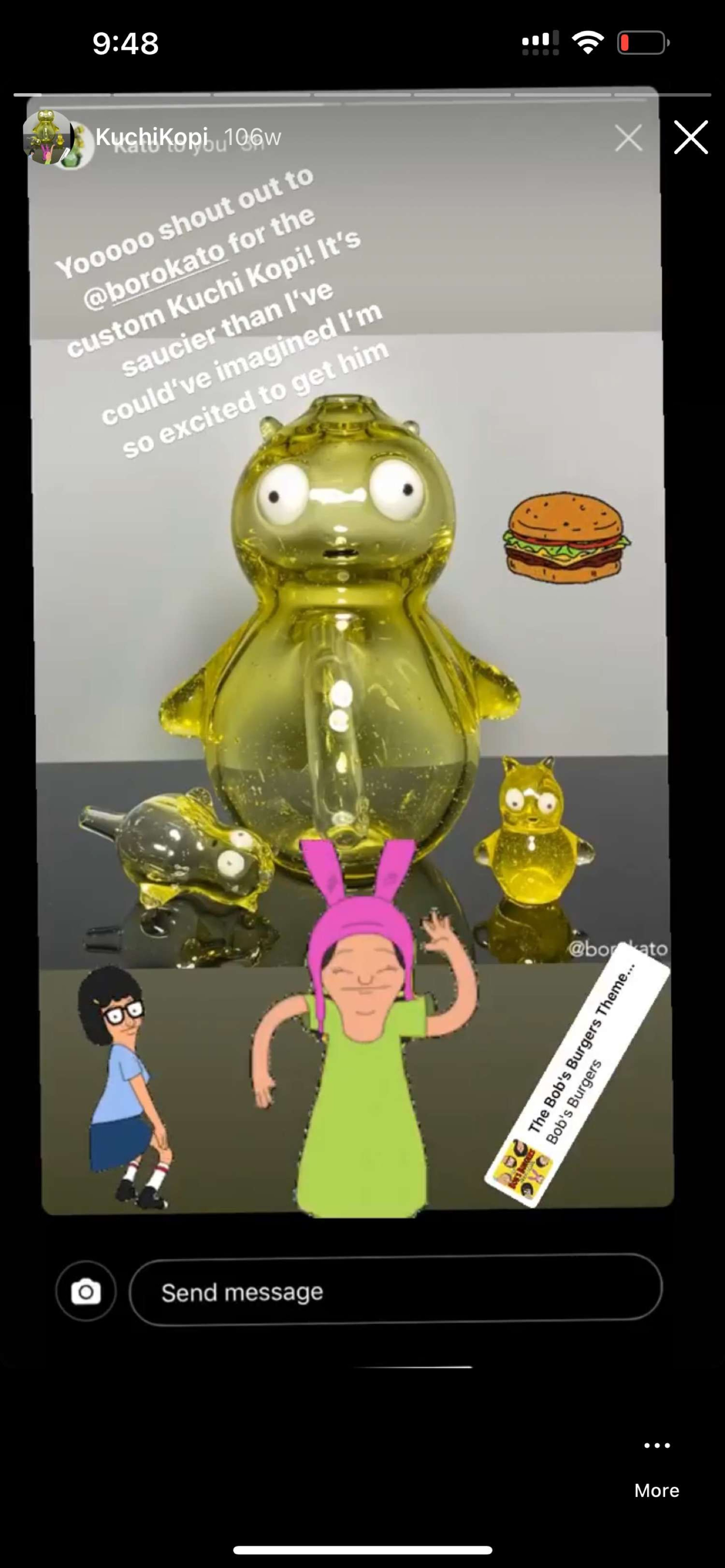 boro kato kuchi kopi 6in image 0