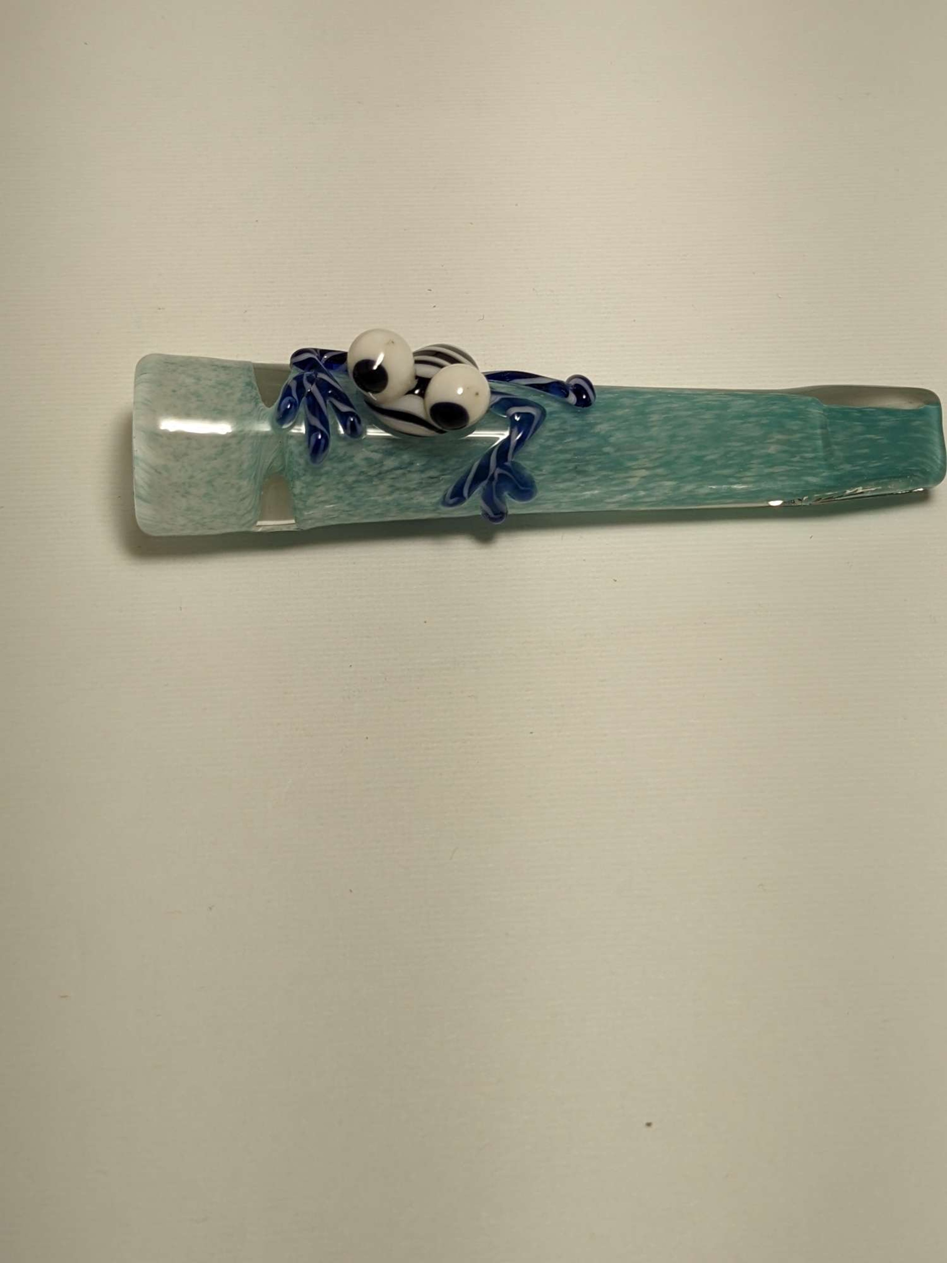 Preview pic of Blue Striped Frog on Aqua