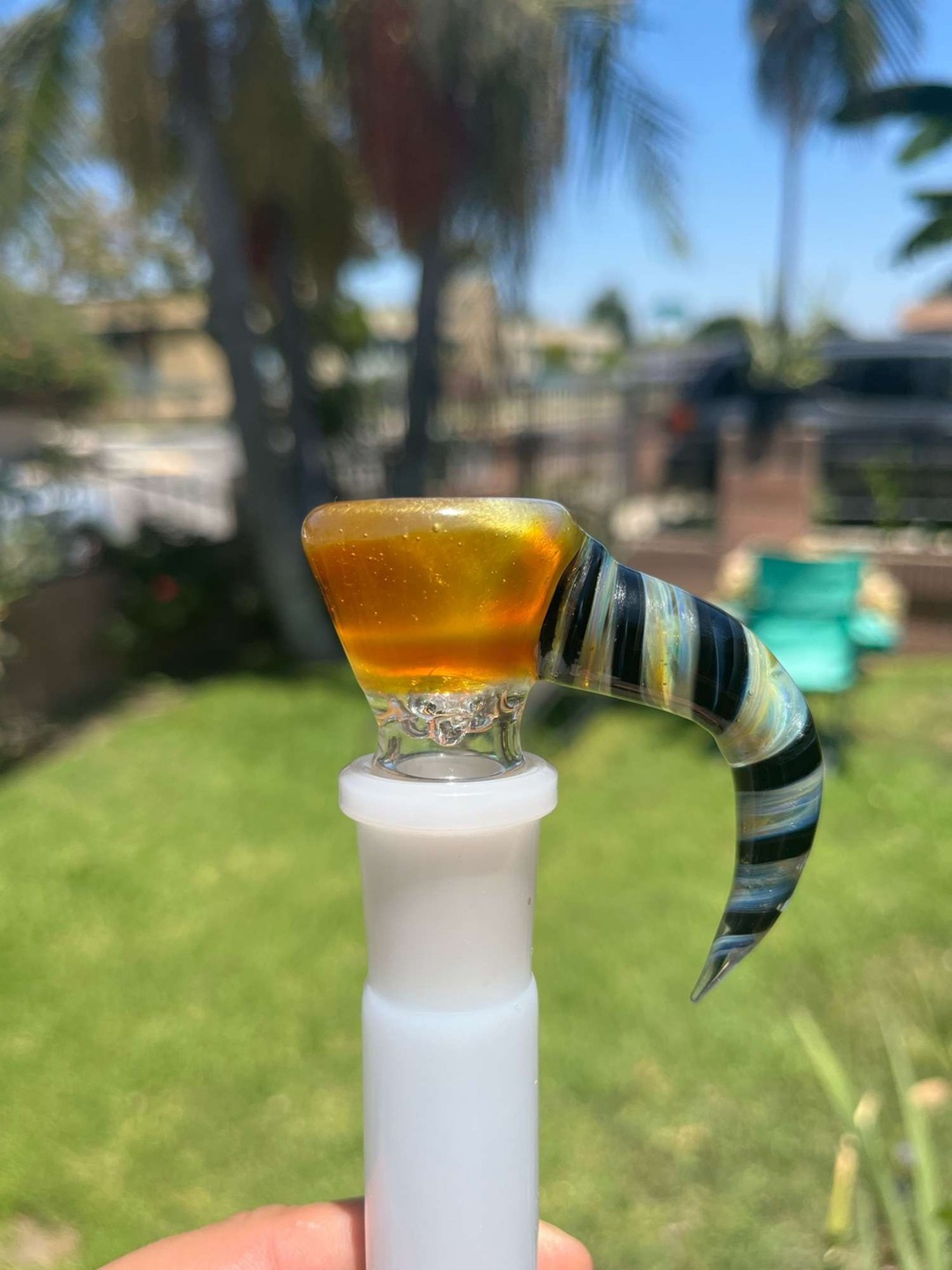 Preview pic of Grease stain over icy white 