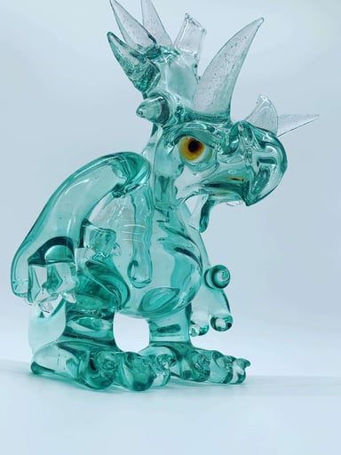 Preview pic of Nerv glass triceratops 