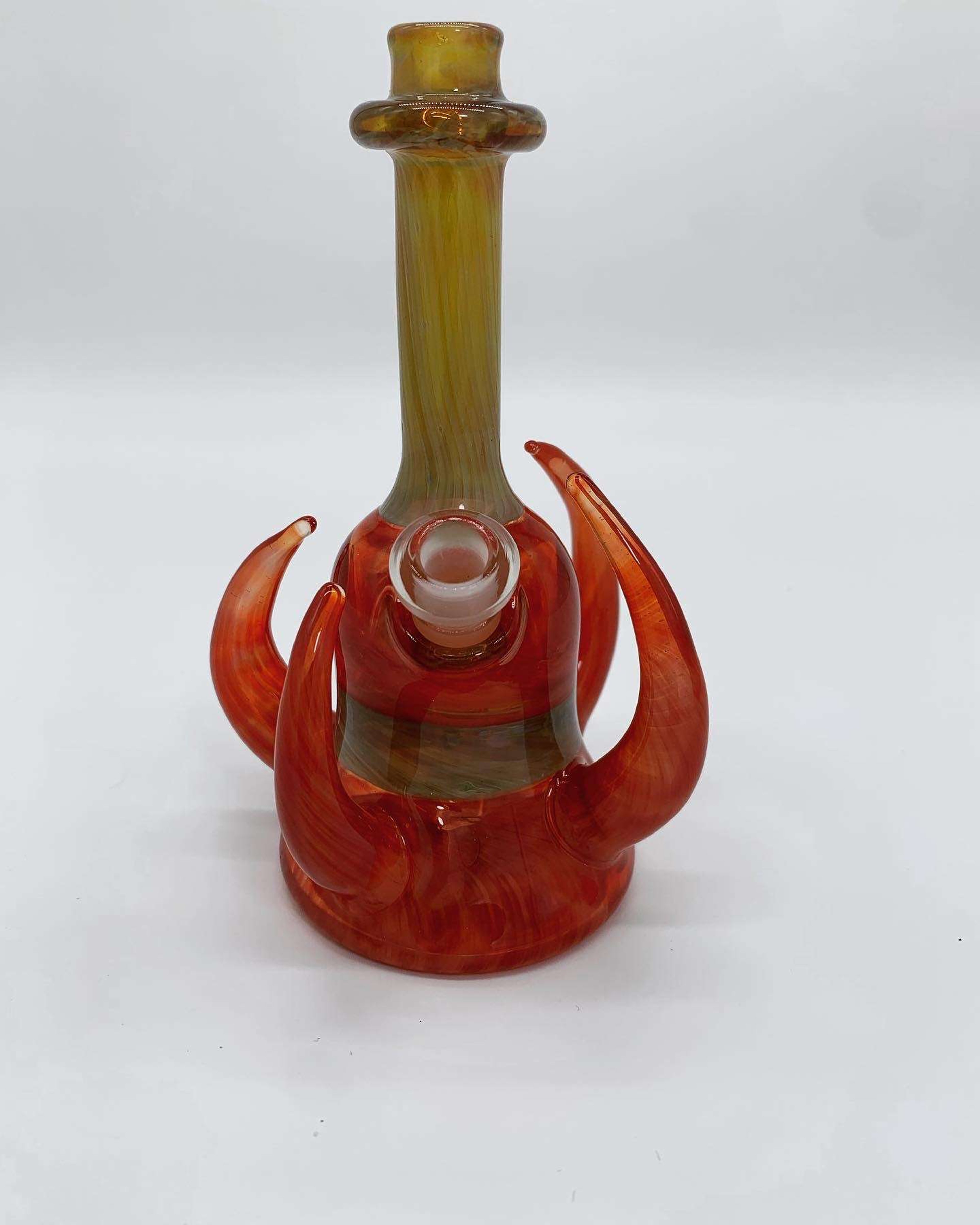 Horned tube by fundumbmental glass image 0