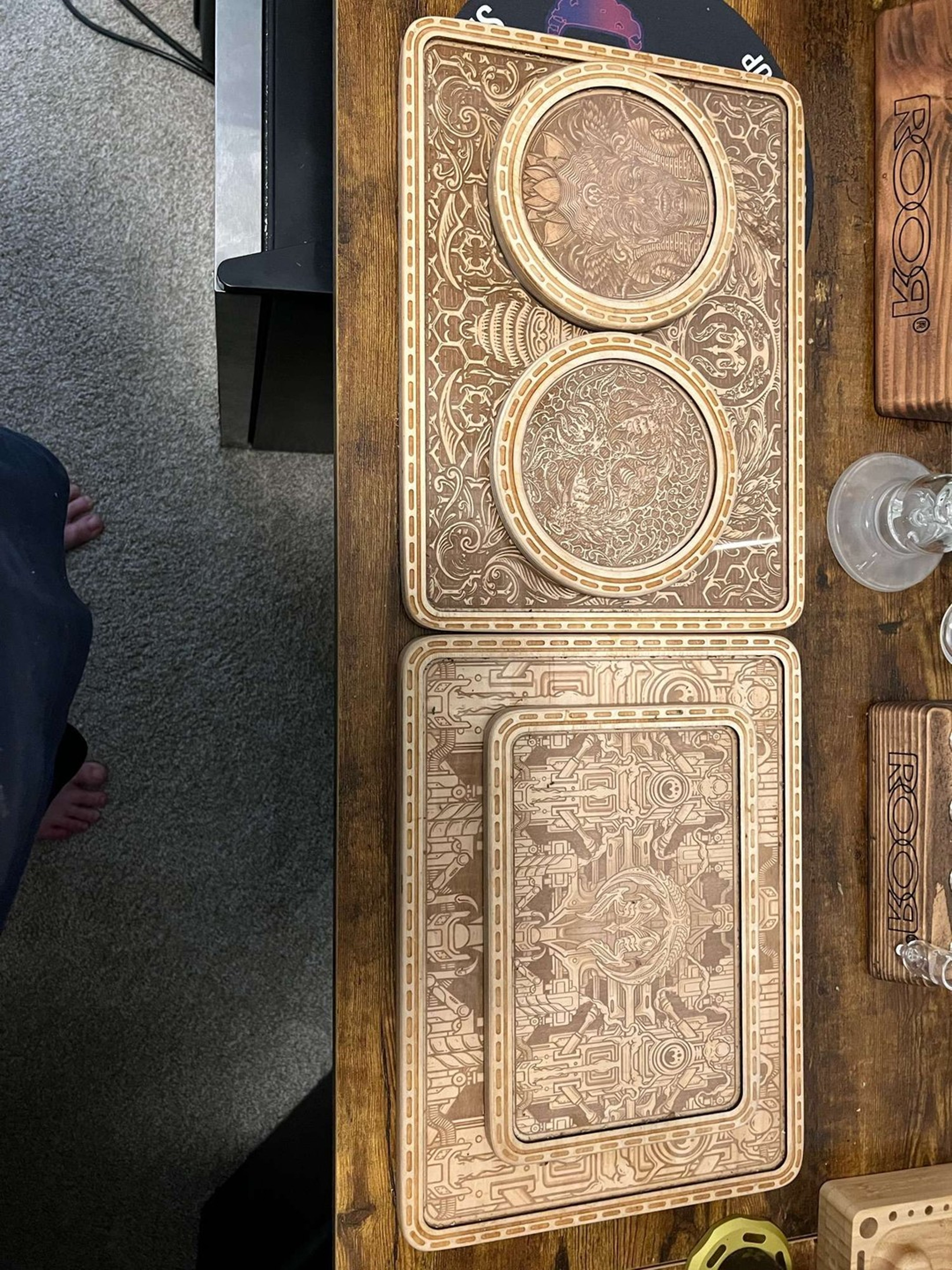 Preview pic of 5 MOTHERSHIP TRAYS/LAUNCHPADS