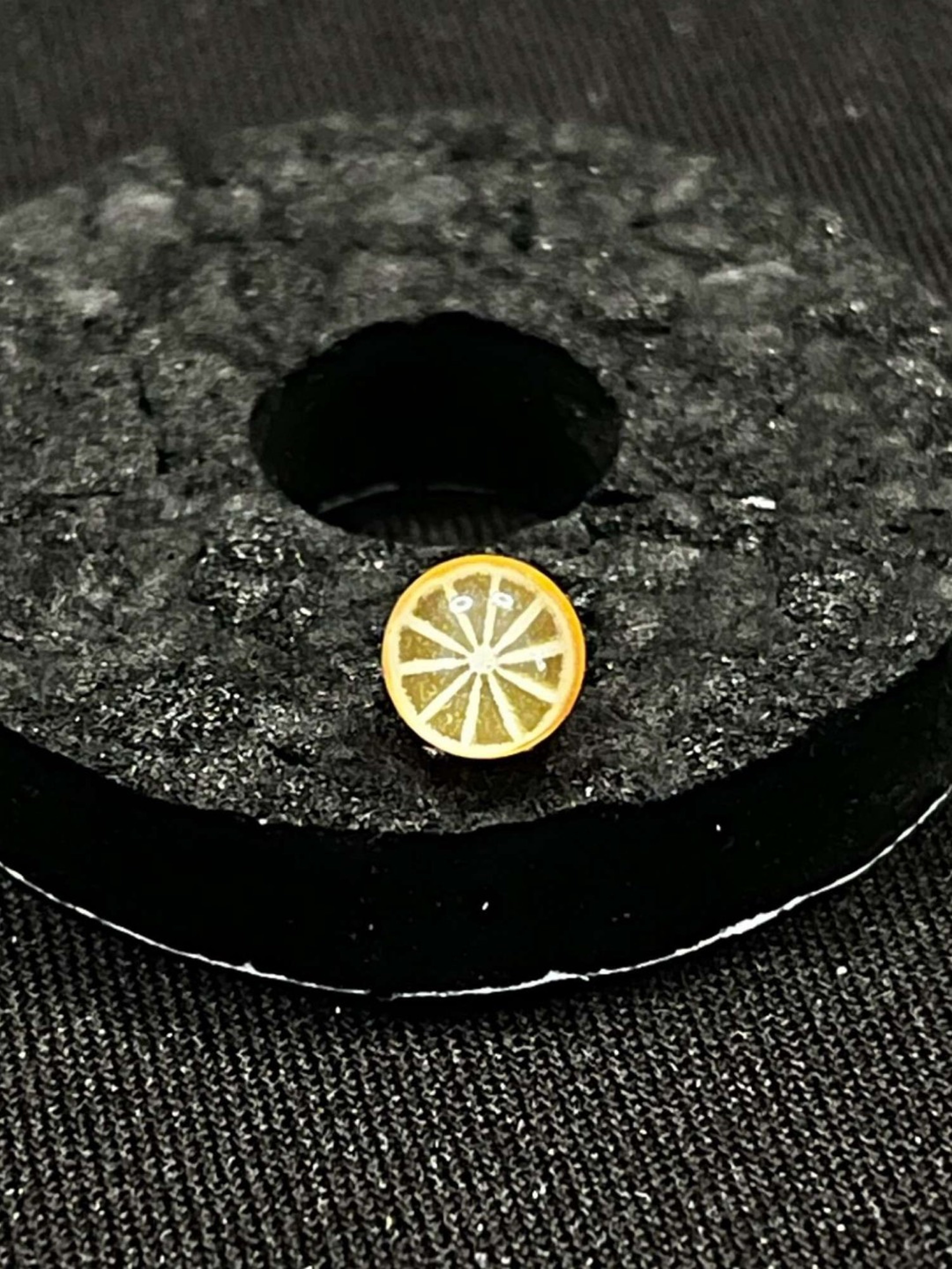 Preview pic of Full Orange Slice Terp Pearl by Lyons Glass