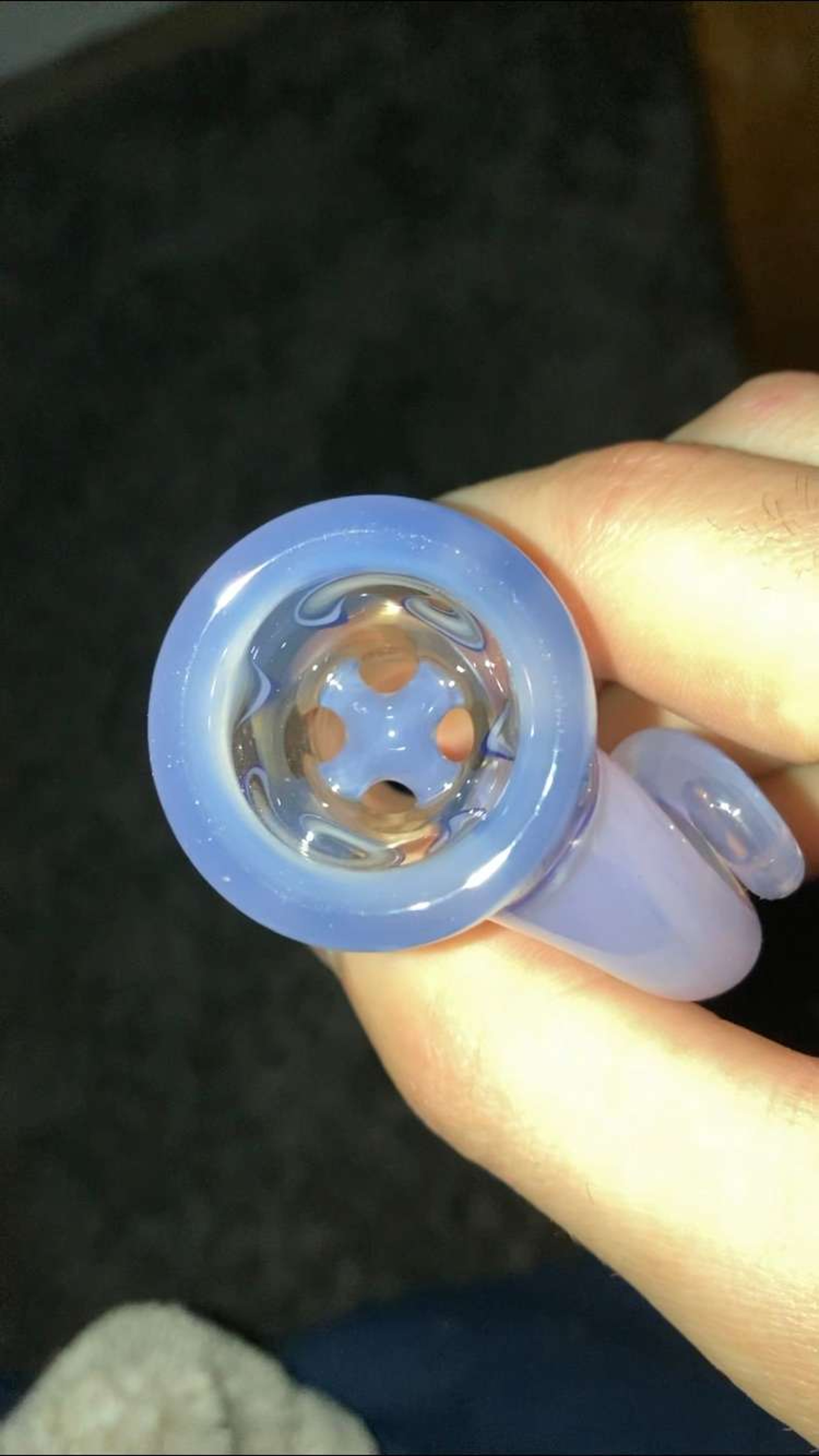 Preview pic of Purple blackt glass 18mm
