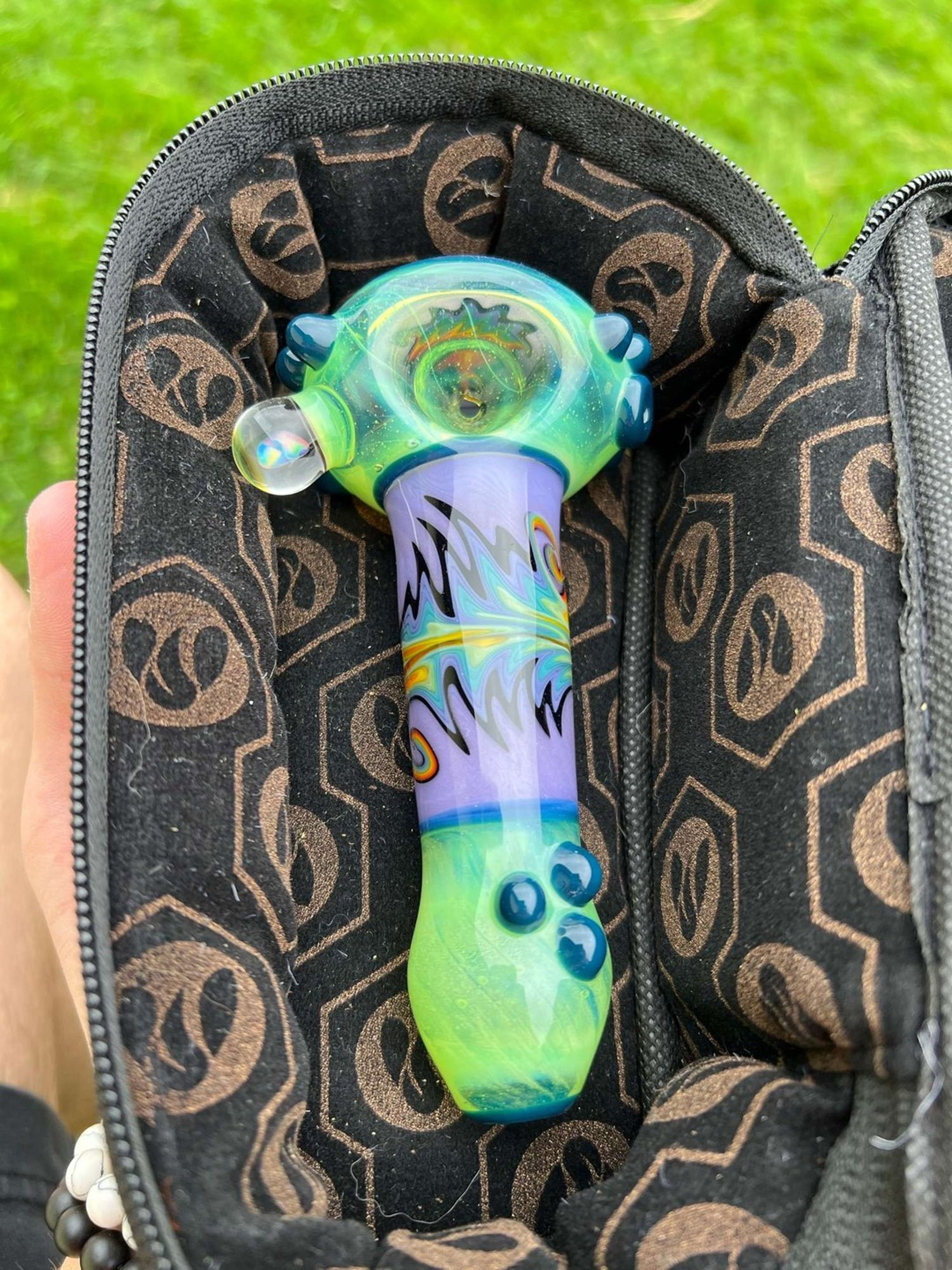 Preview pic of Rainbow wigwag pipe