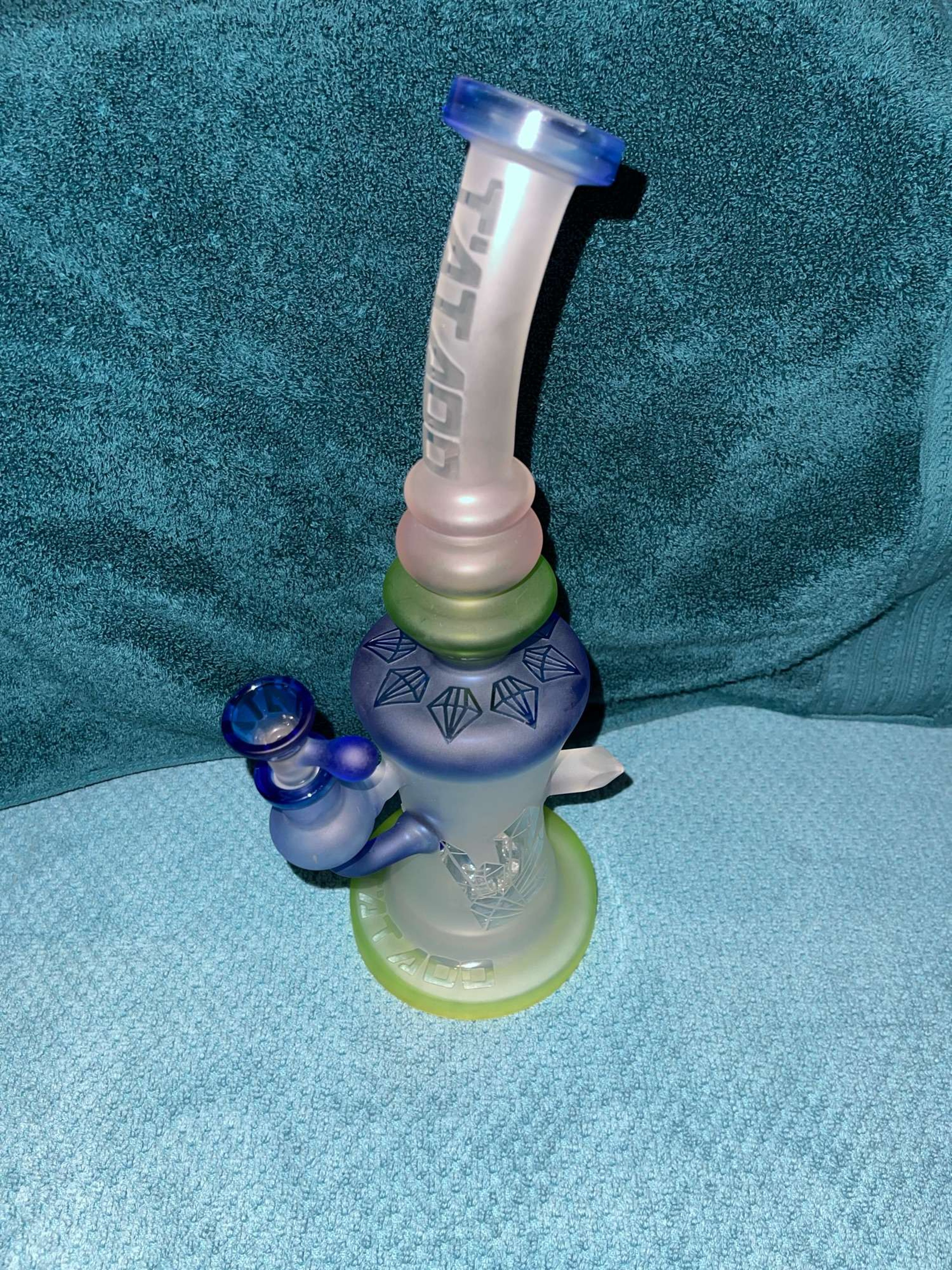 Tattoo Glass Dab Rig image 0