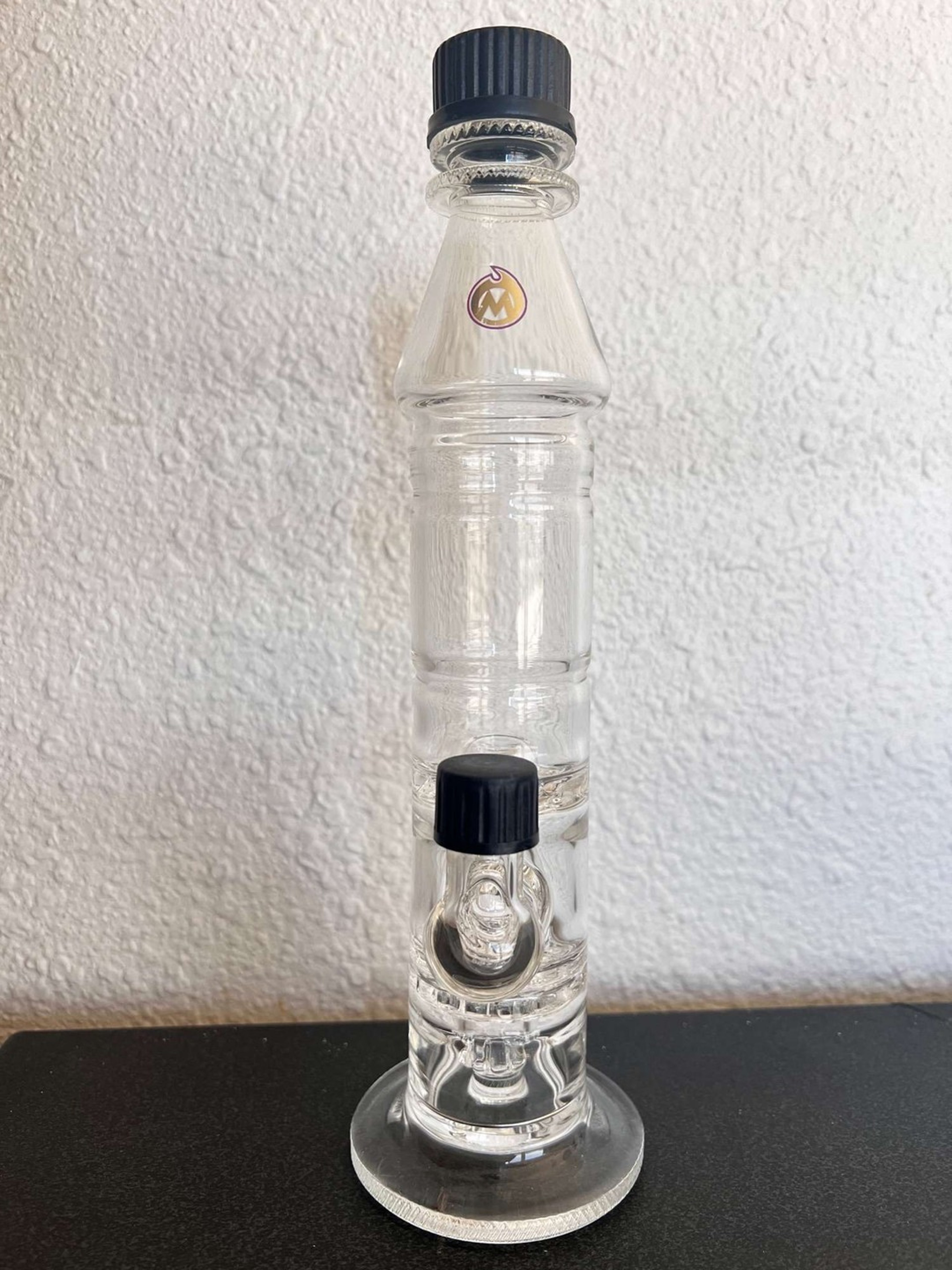 Moocah Glass triple ratchet bottle rig image 0