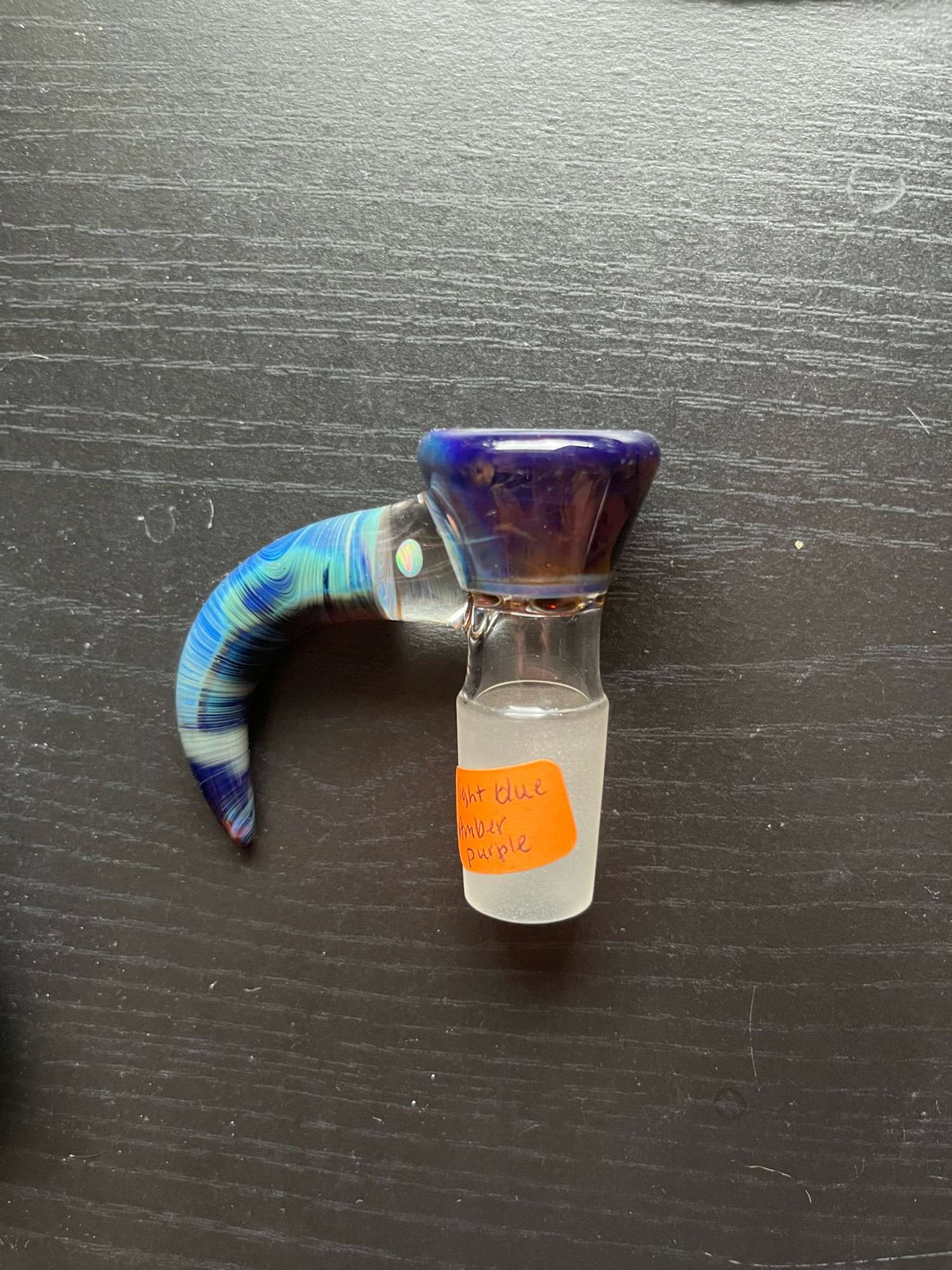 Preview pic of Light Blue Amber Purple Jarred Bennett slide