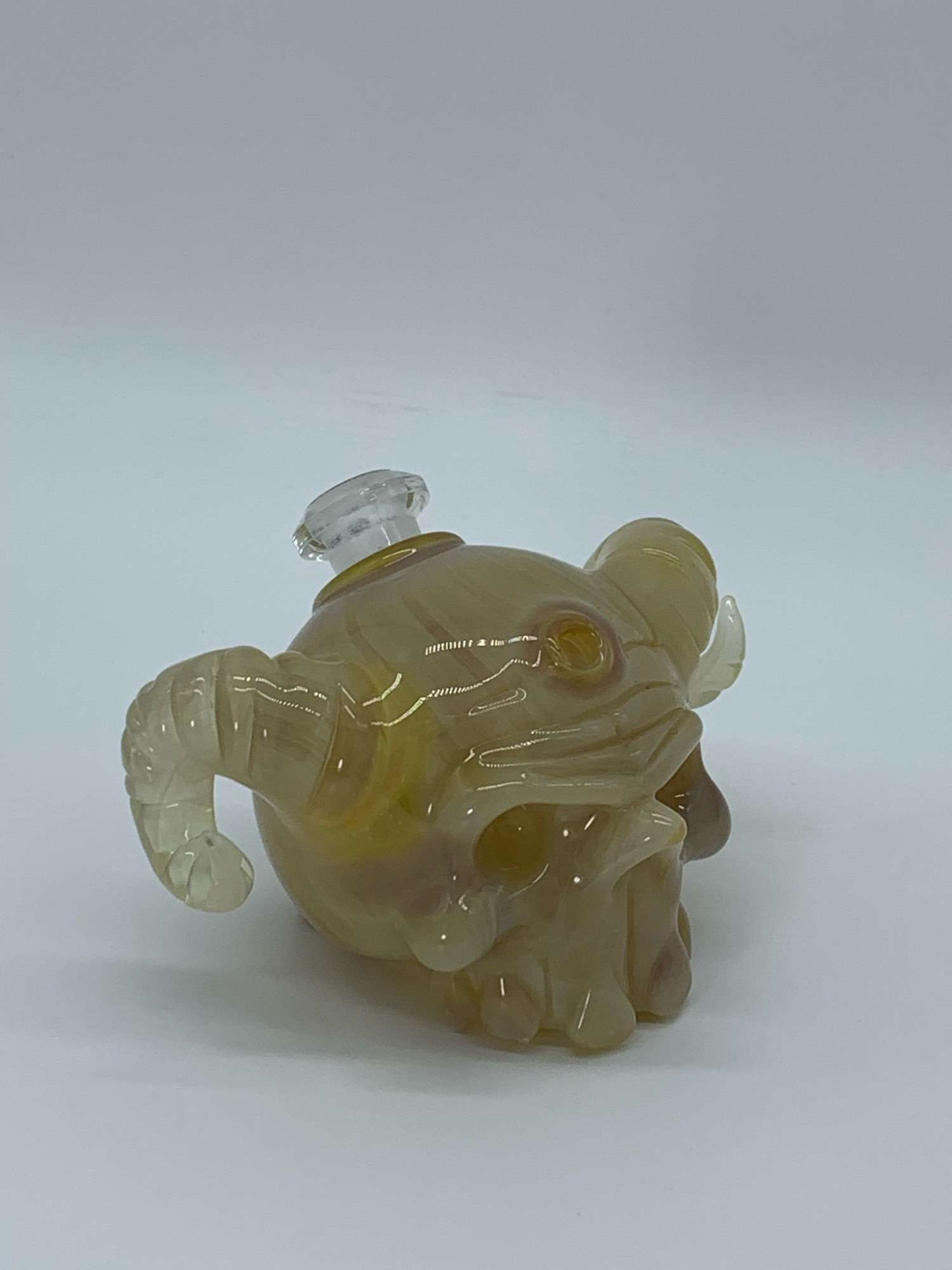 Preview pic of Grime glass palm skull