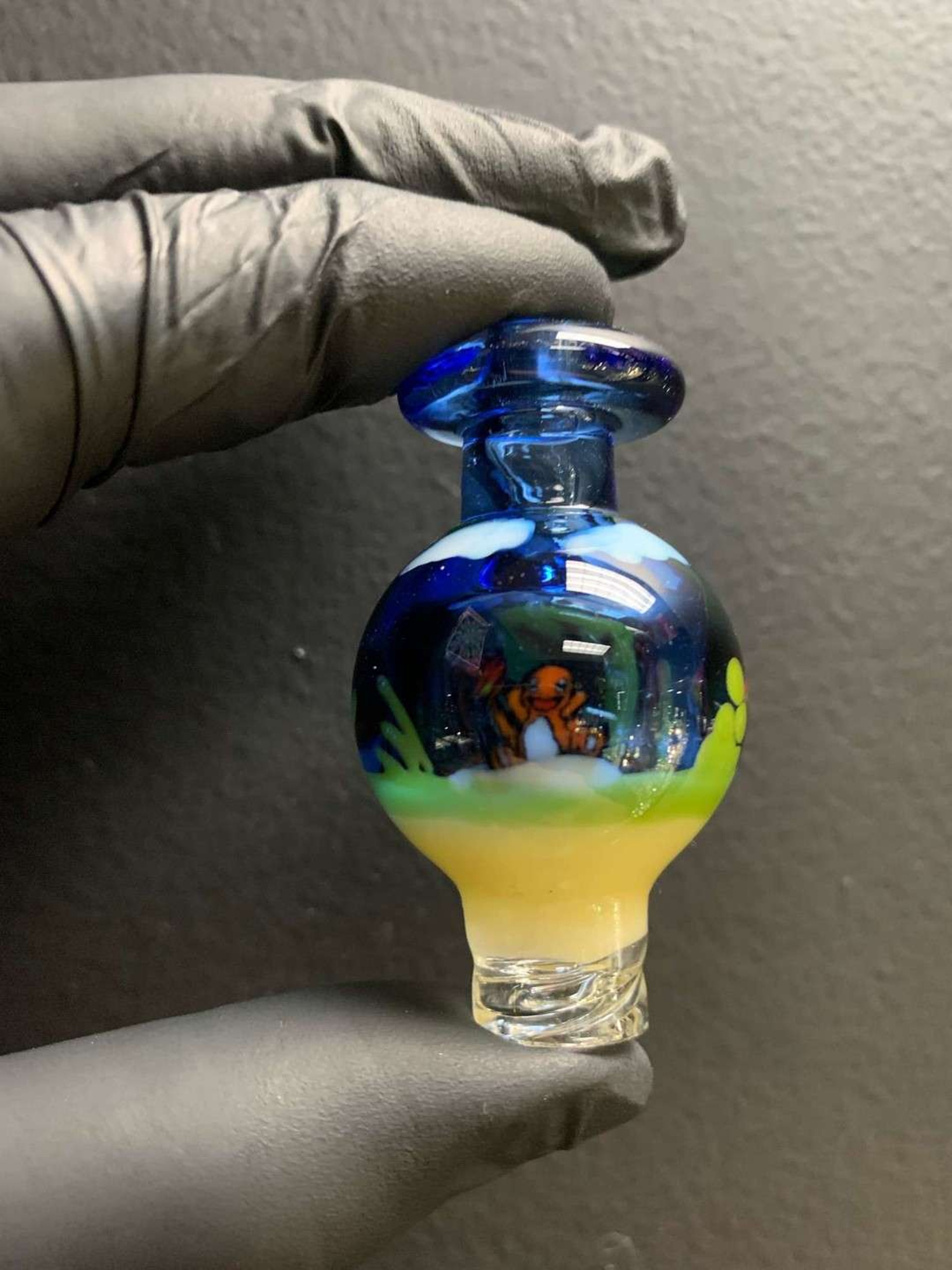 Preview pic of BRAND NEW SAIYAN SPINNER CAP! CHARMANDER EVOLUTION SPINNER CAP