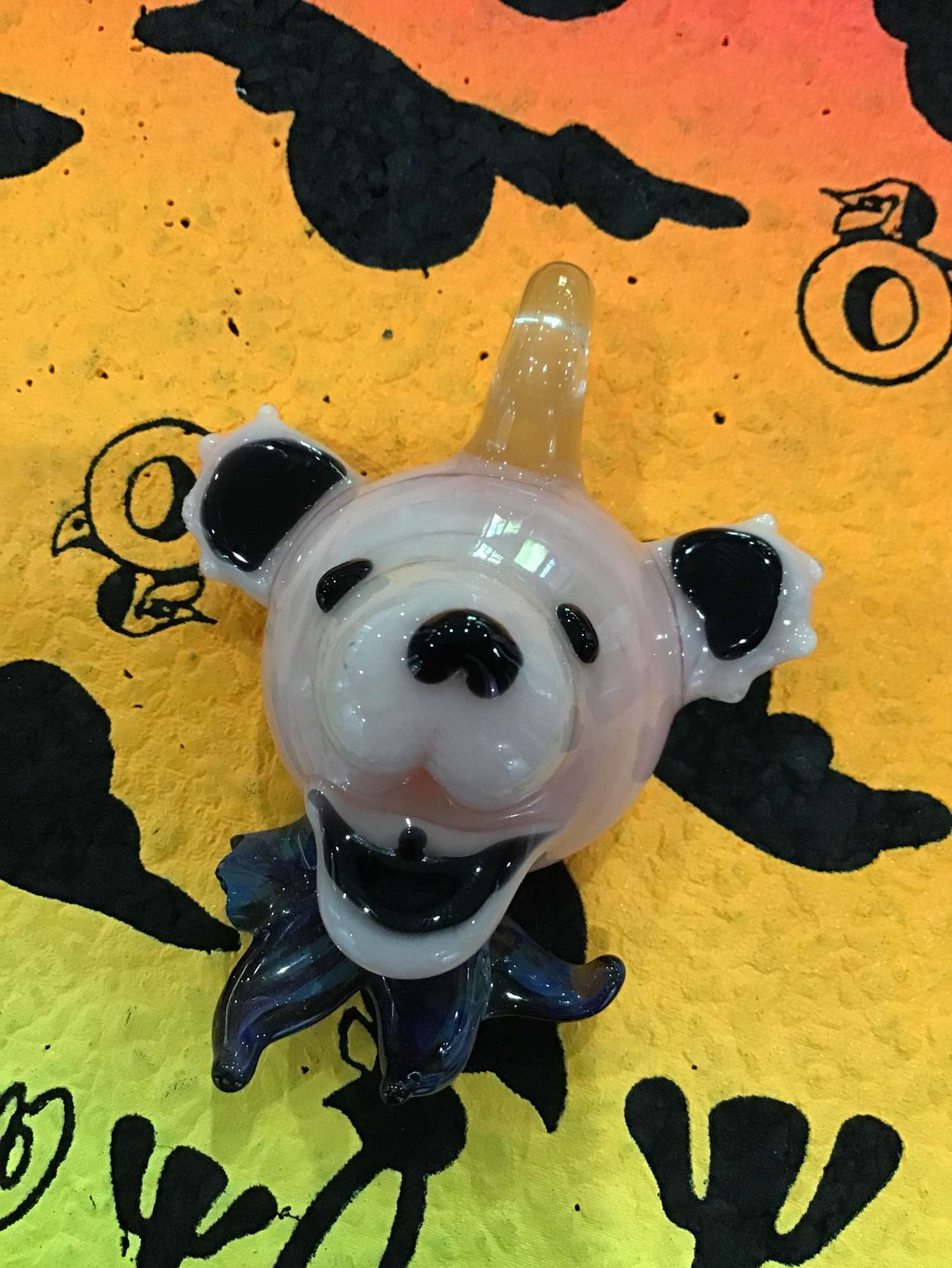 Gratful dead pink bear pendy image 0
