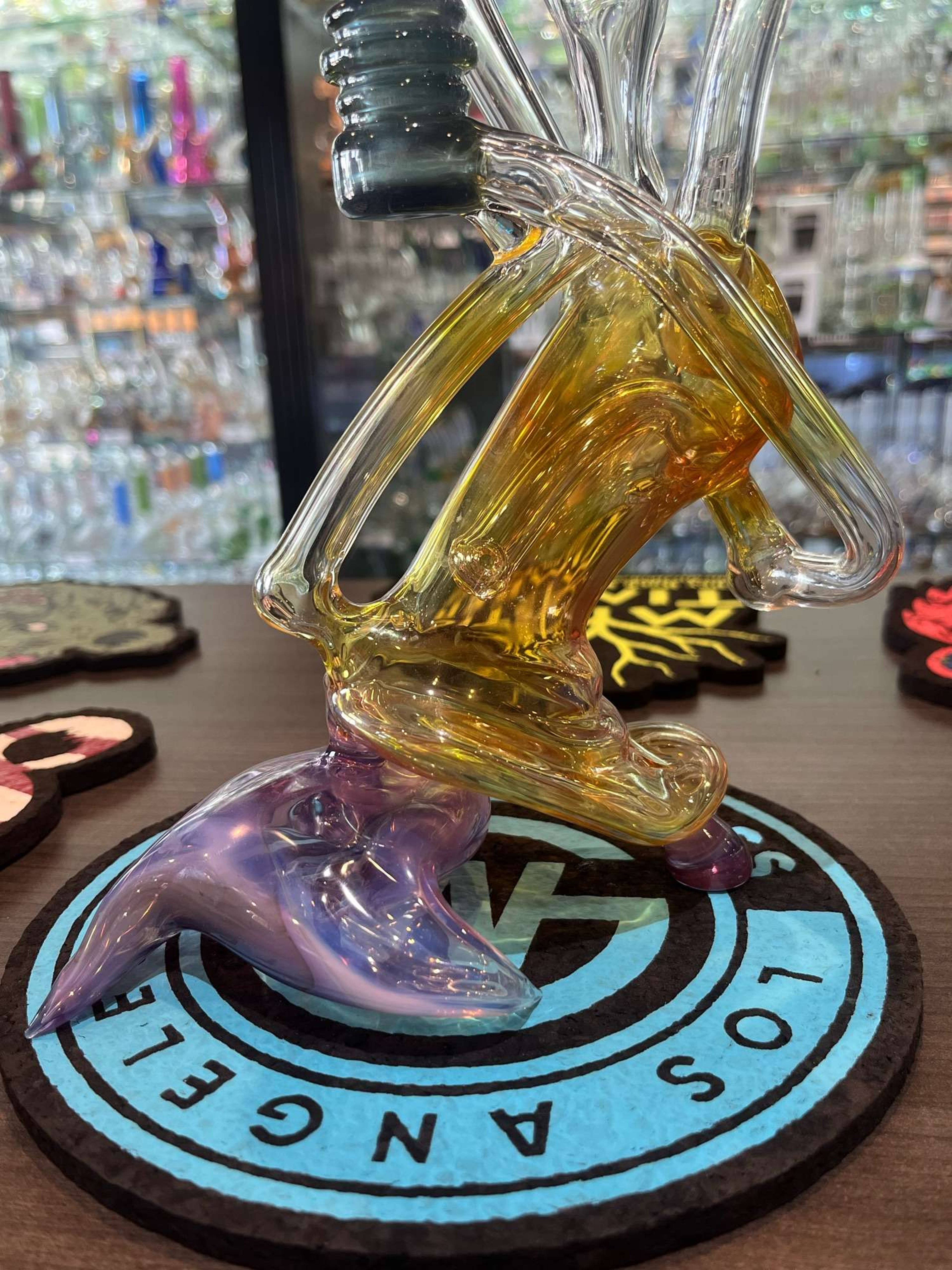 Boot stuck in glue by Baked Kreations Glass image 0
