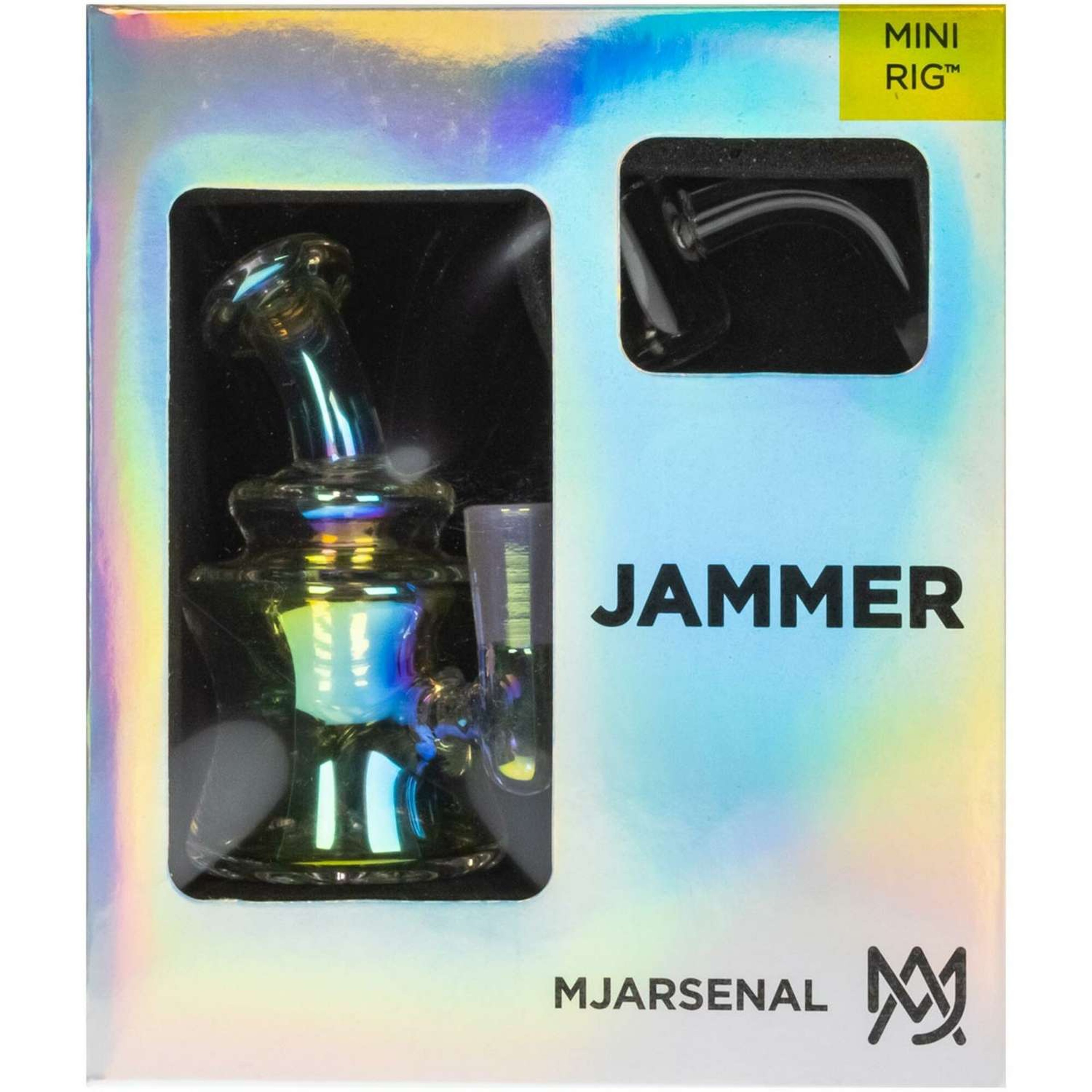 MJ Arsenal Limited Edition Iridescent Jammer Mini Rig FREE SHIP⭐ image 0