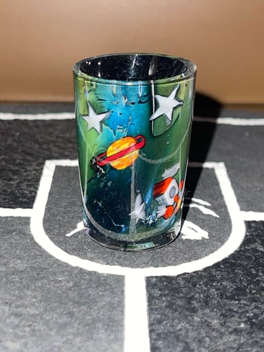 Preview pic of Slick Rick Faceted Shot Glass