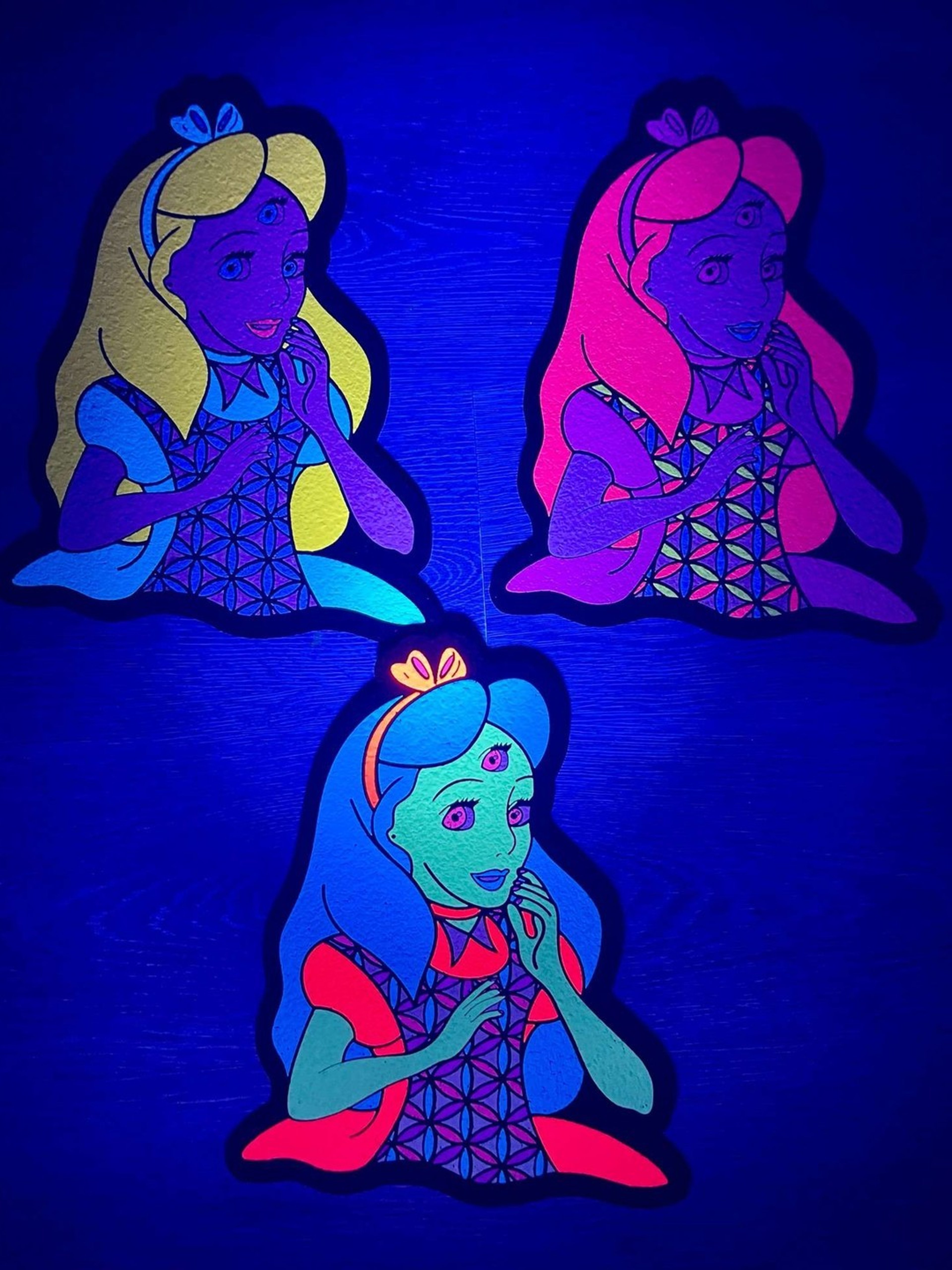 Preview pic of Full “Alice” UV Moodmat Set, Brand New, Never Used