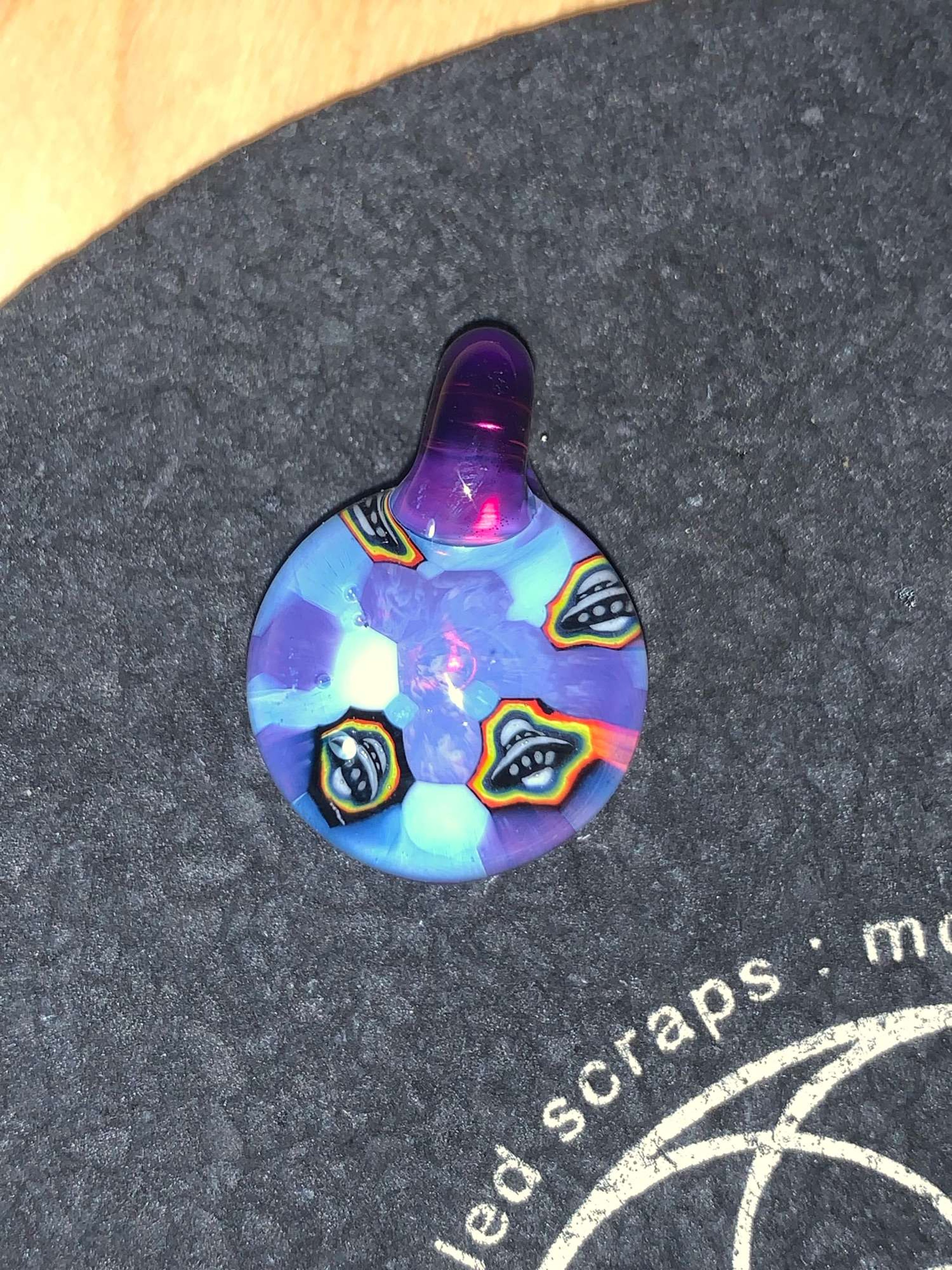 MAP glass pendant image 0