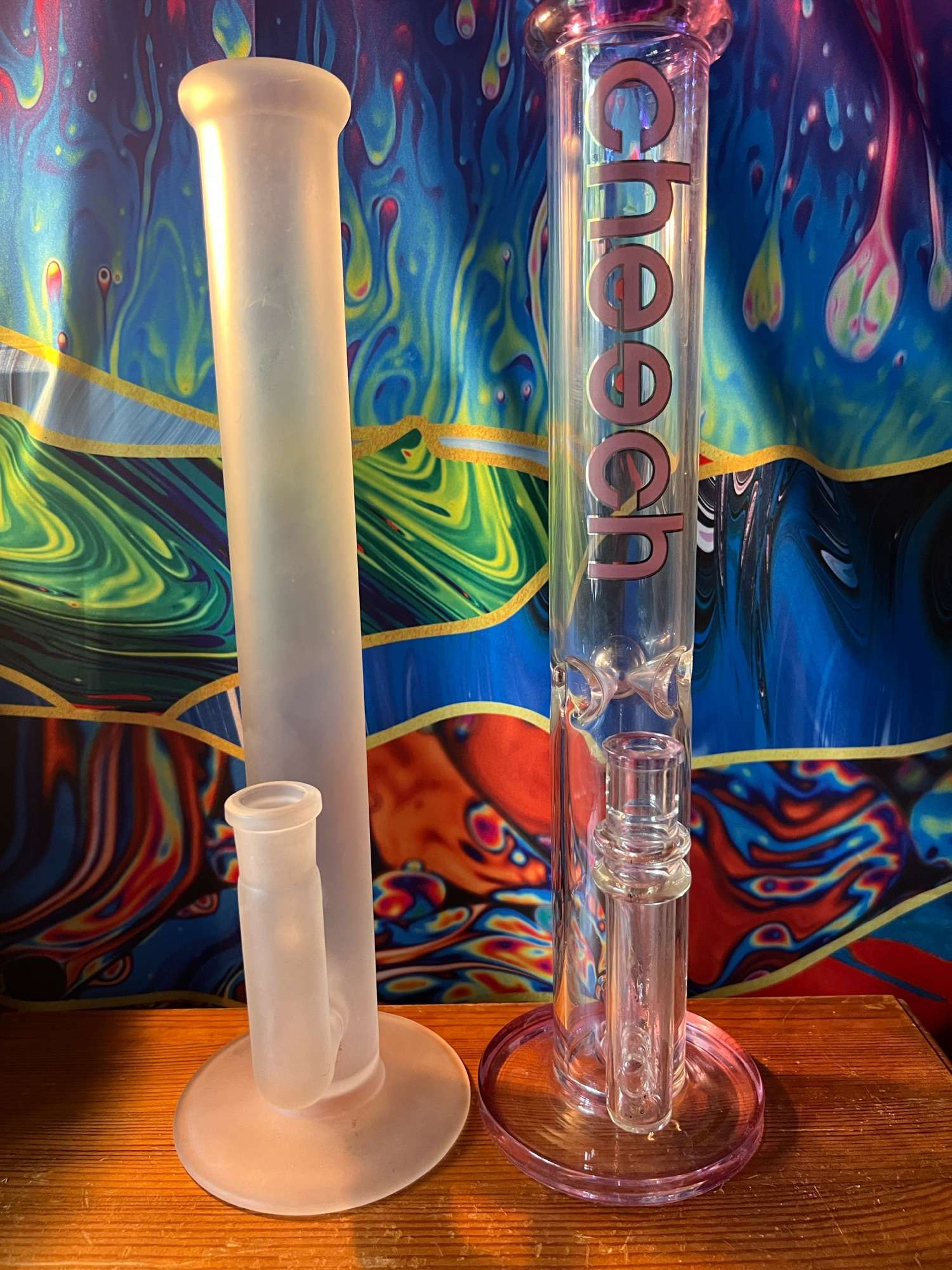 18” cheech and 16” sandblasted straight image 0
