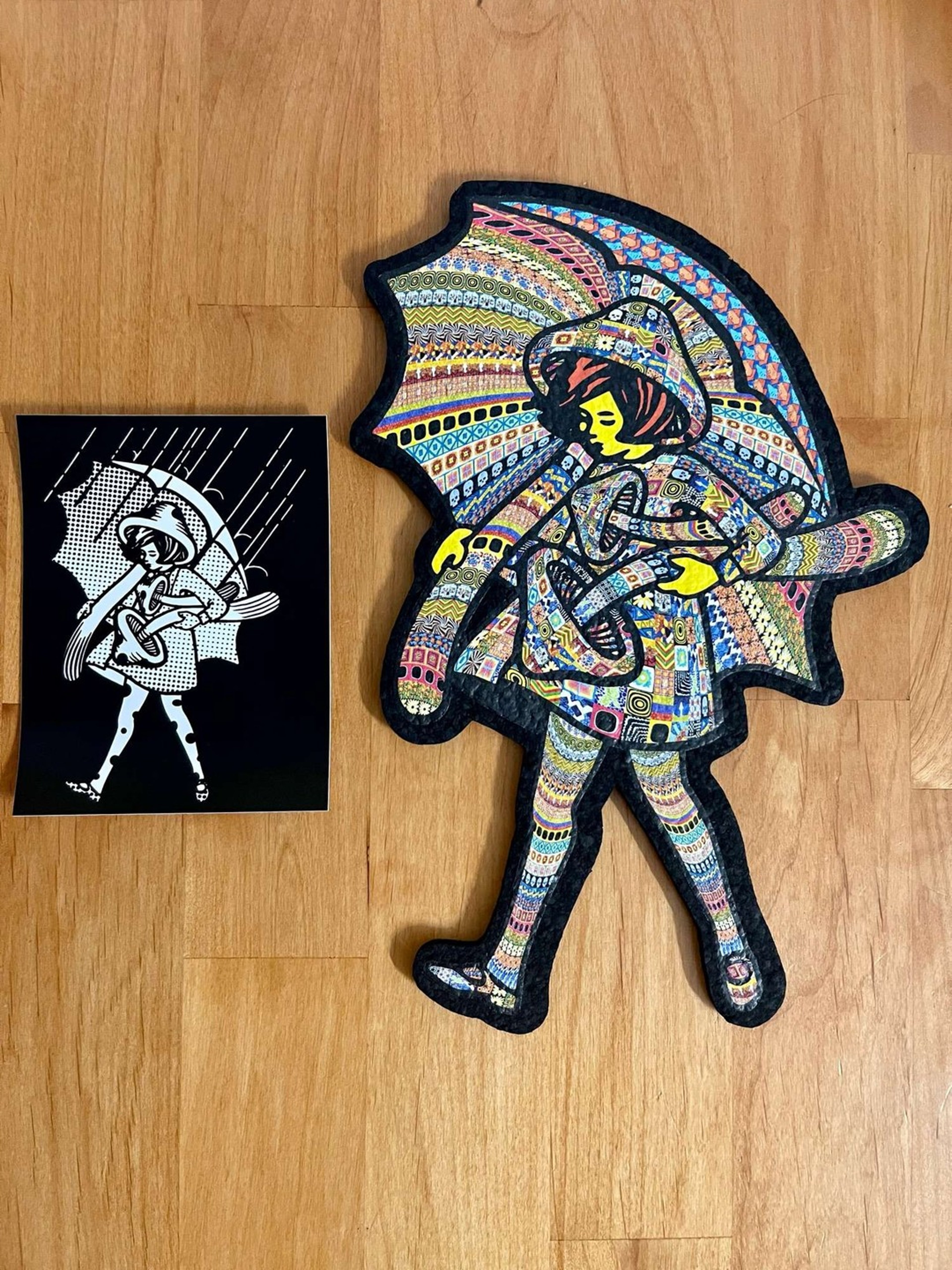 Preview pic of “Capn Crunk Girl” Slinger moodmat & Slap, Brand New, Sold out, Limited Edition 