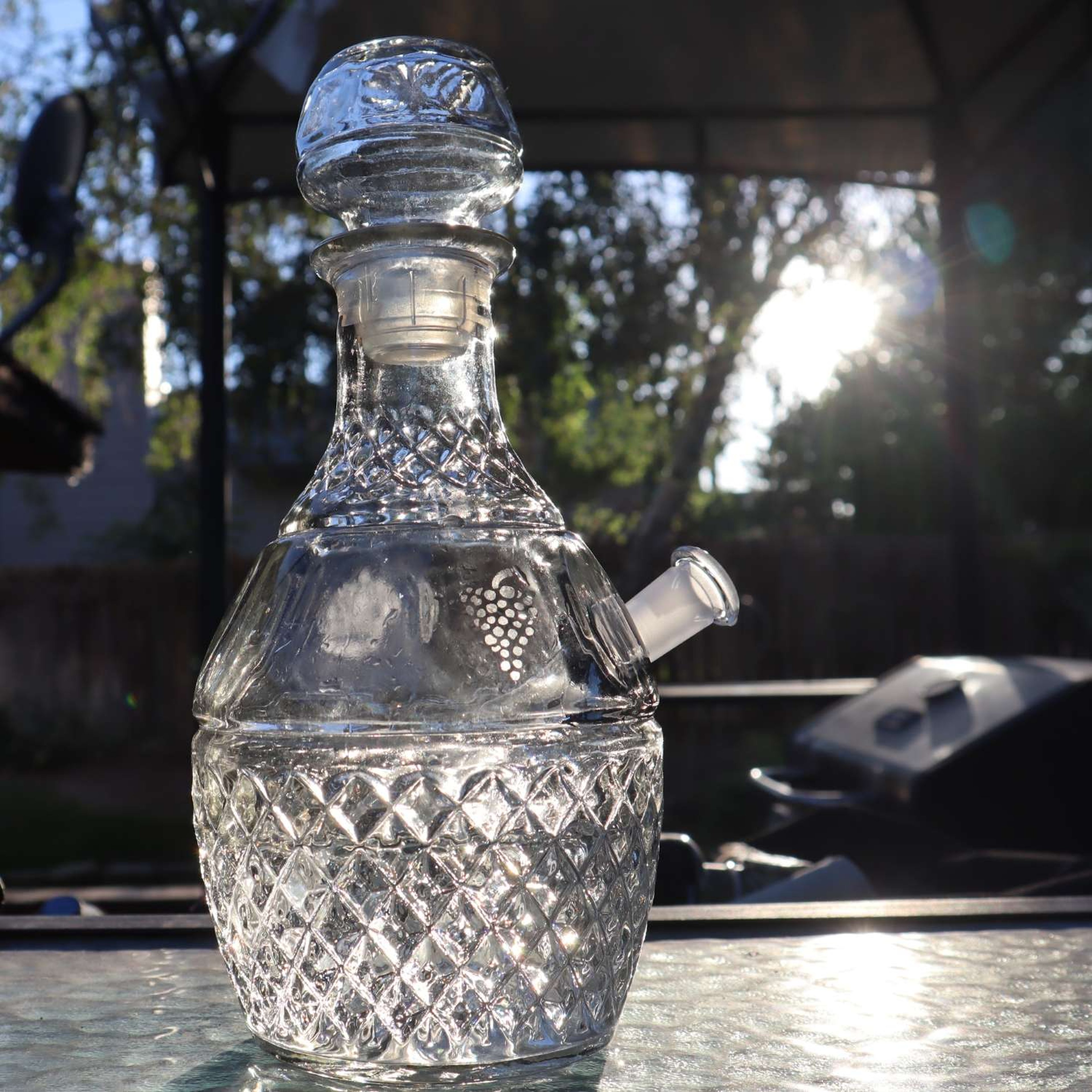 Preview pic of 1970s Crown Royal Decanter Rig