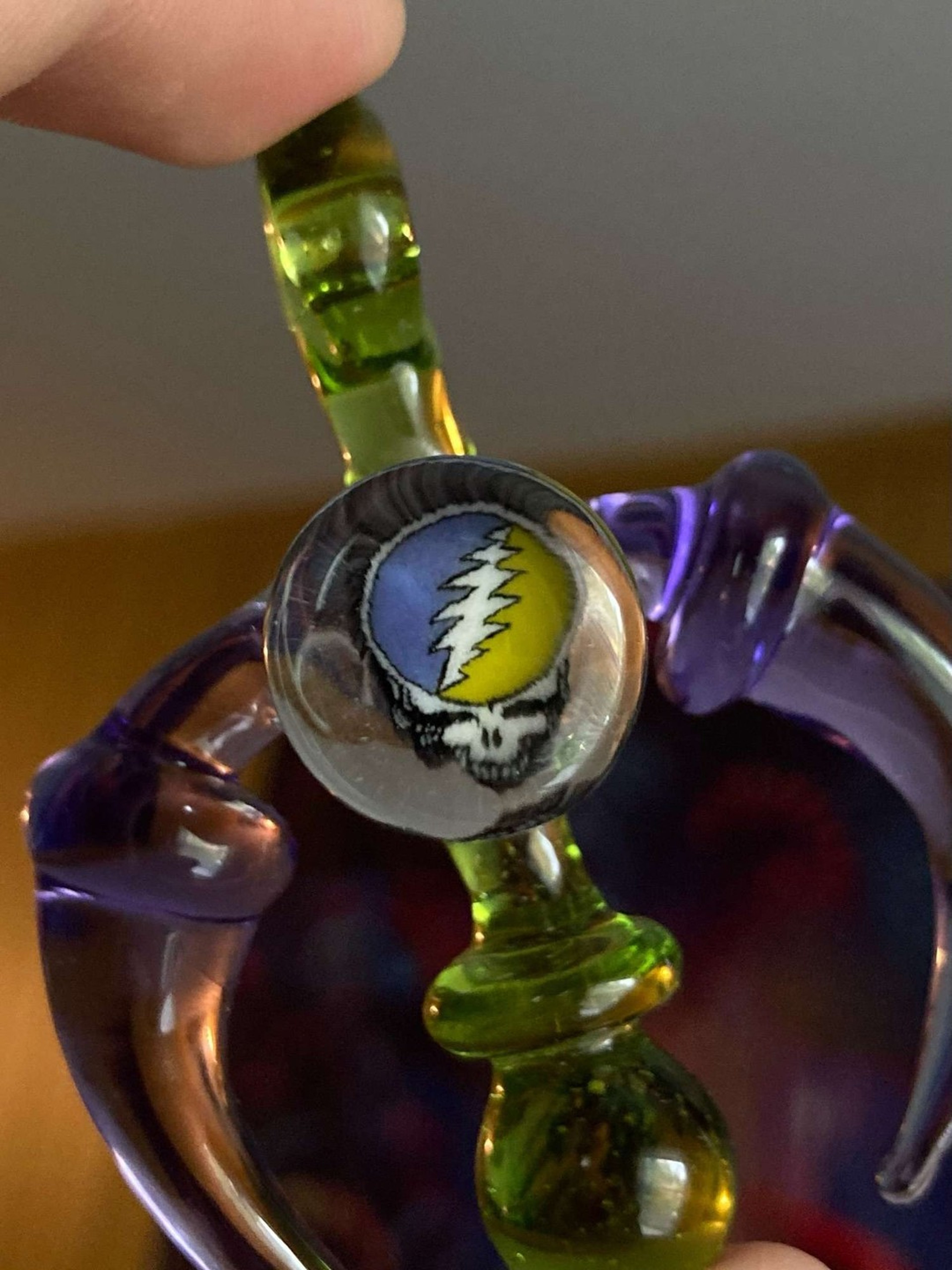 stealie millie horn pendant image 0