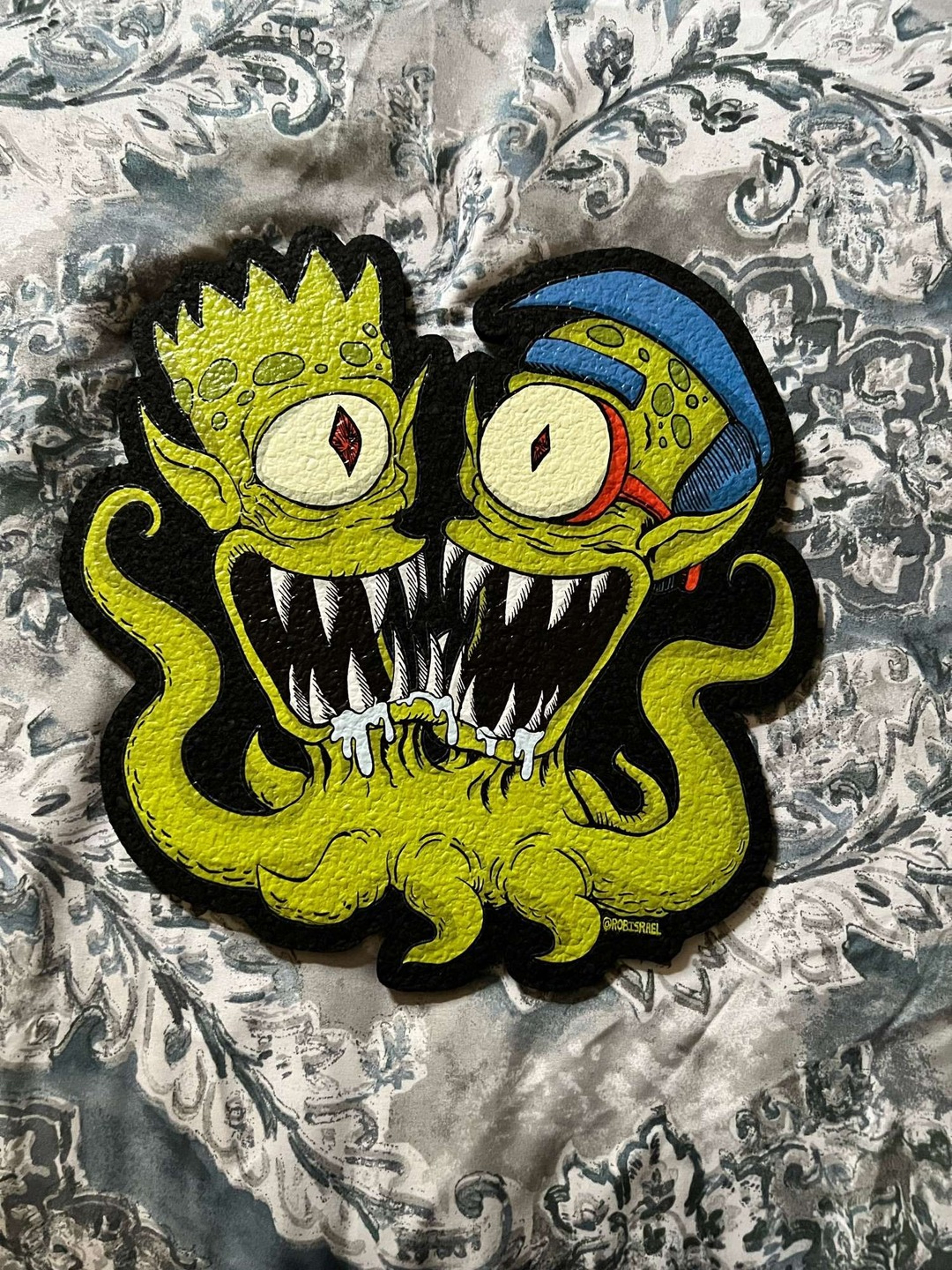 Preview pic of Bart/Milhouse Alien mat