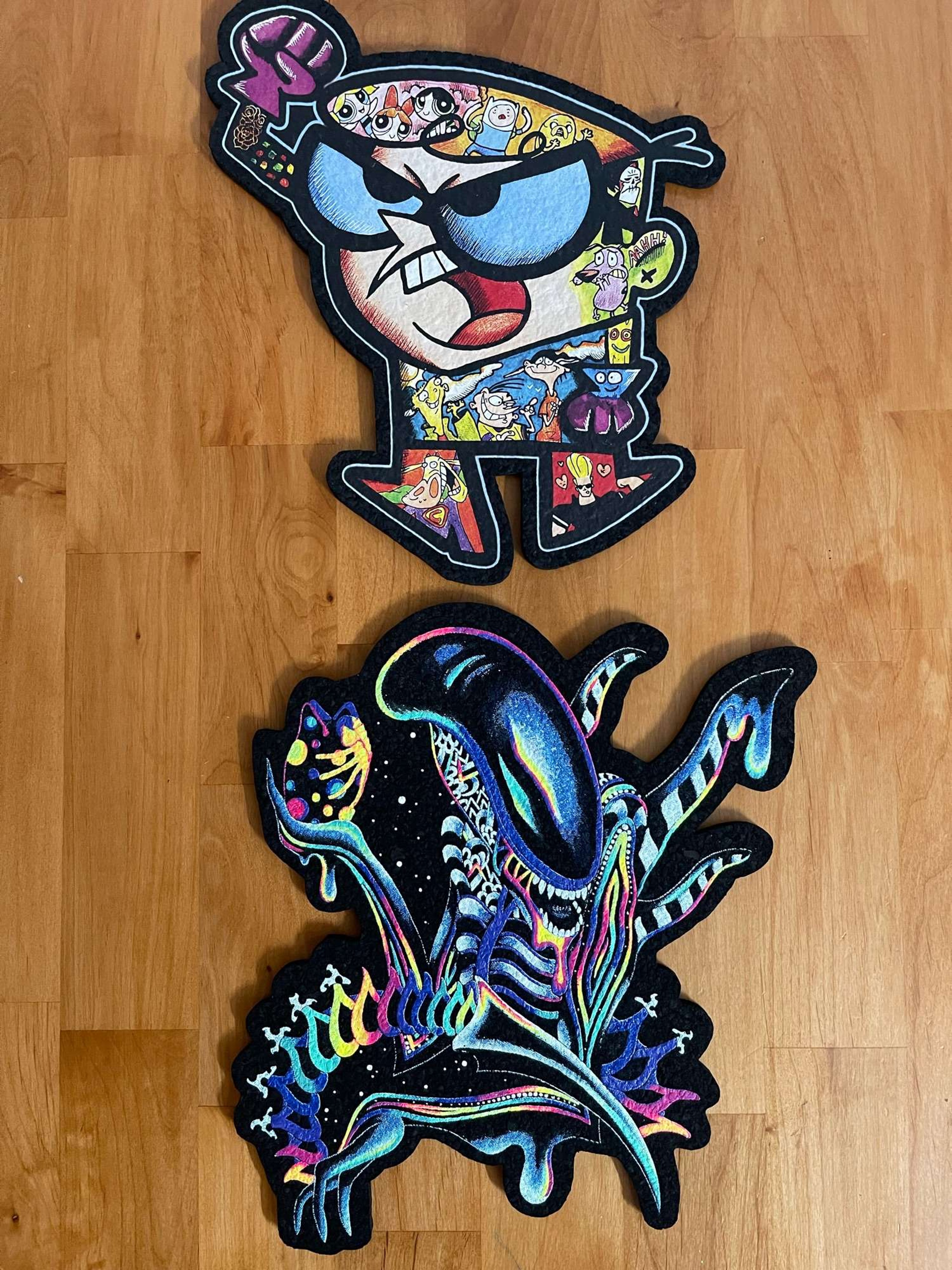 Preview pic of Dexter & Alien mat bundle