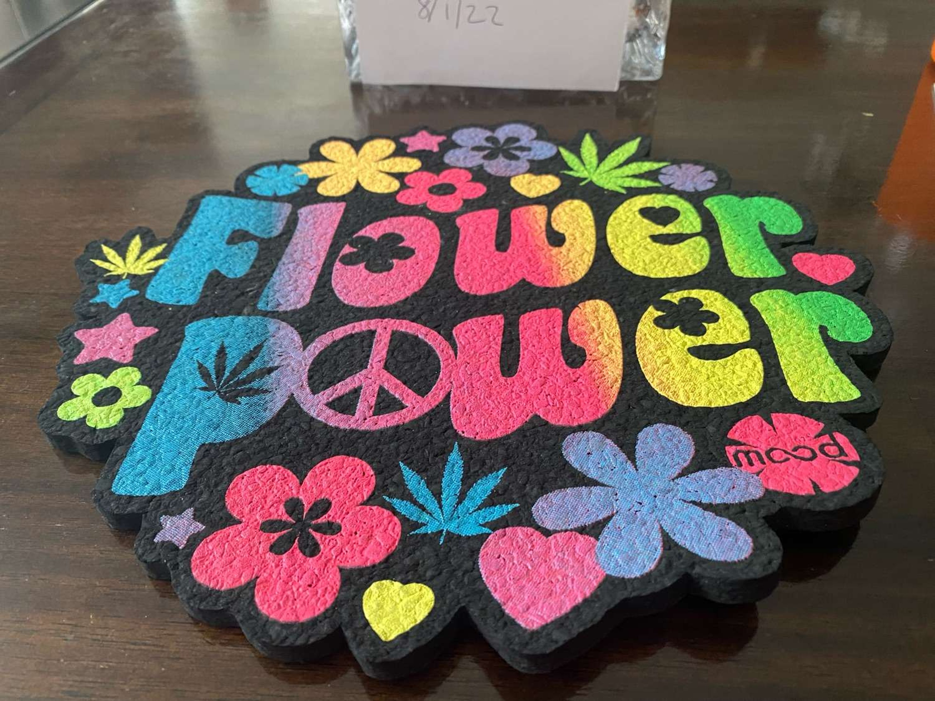 Preview pic of Flower power mood mat 