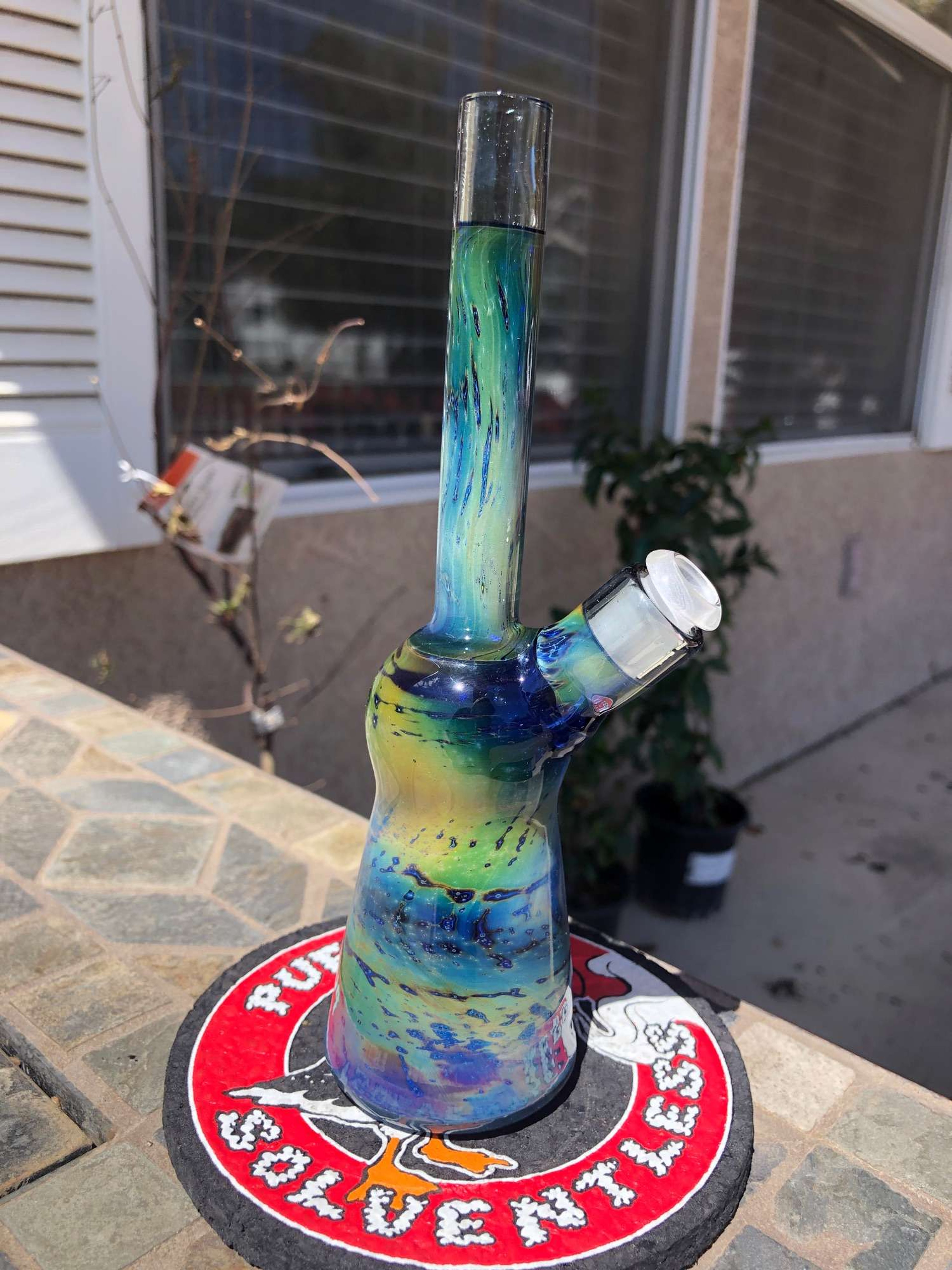 Immaculate Glass 10mm mini tube image 0