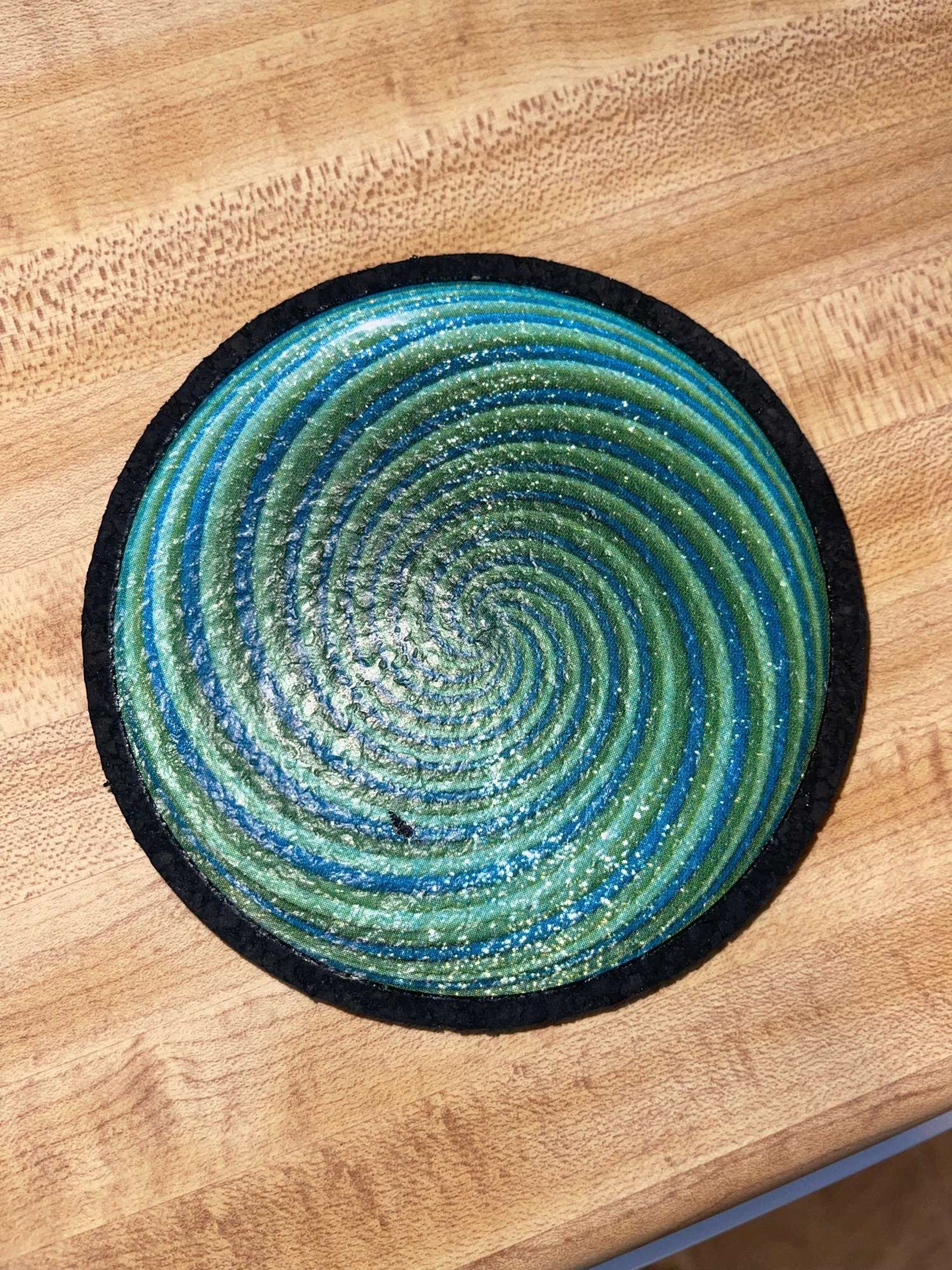 5” Rainbow swirl Darby image 0