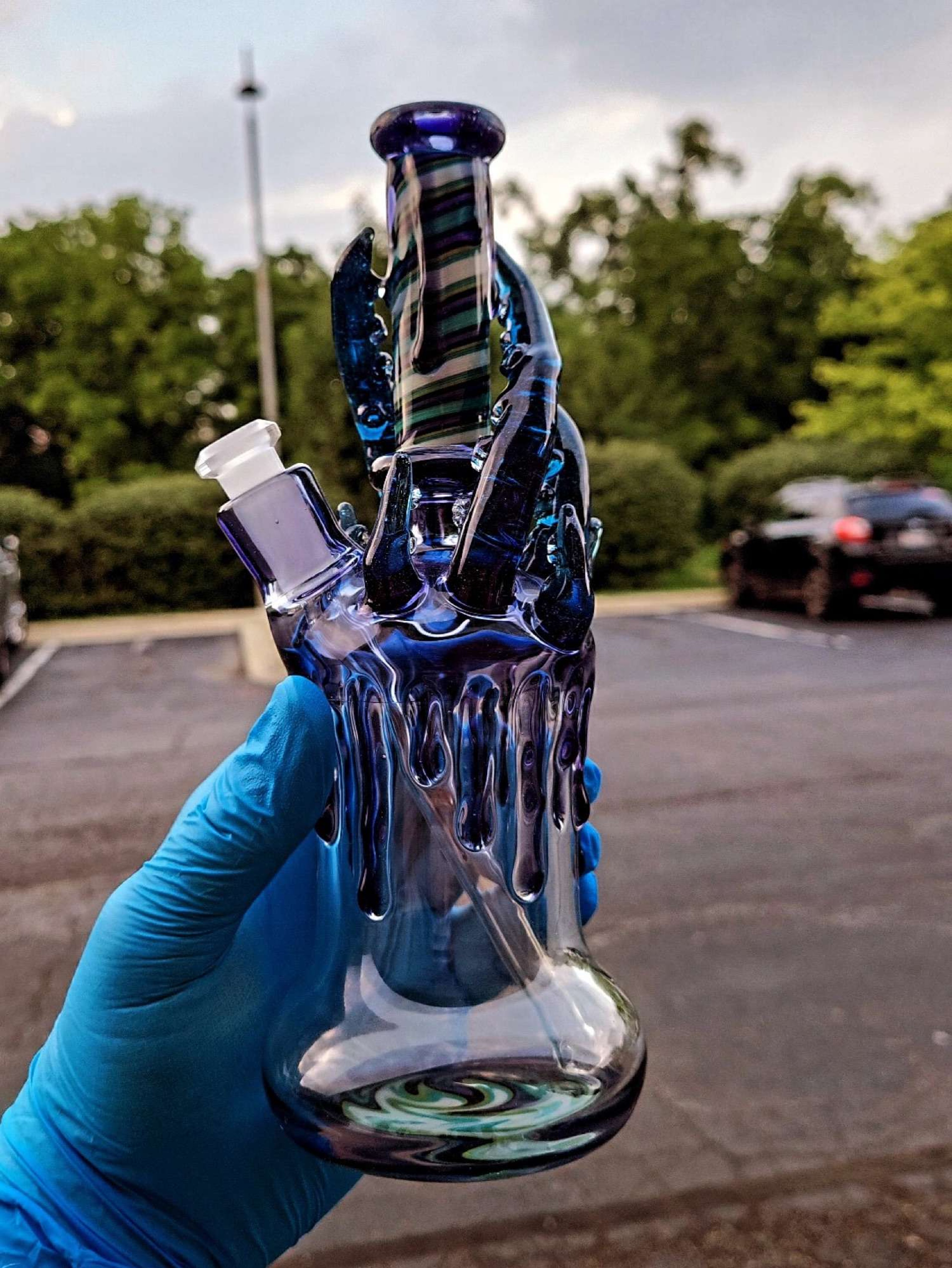 Heady drippy rig with opal  image 0