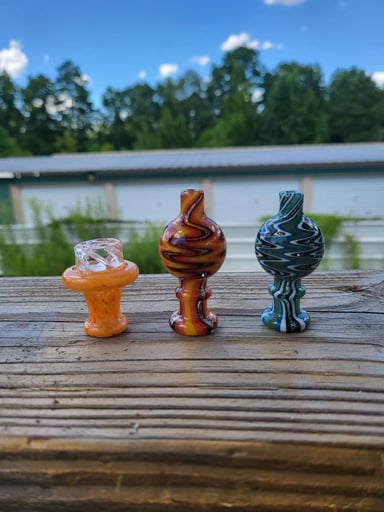Preview pic of 3 American made carb caps