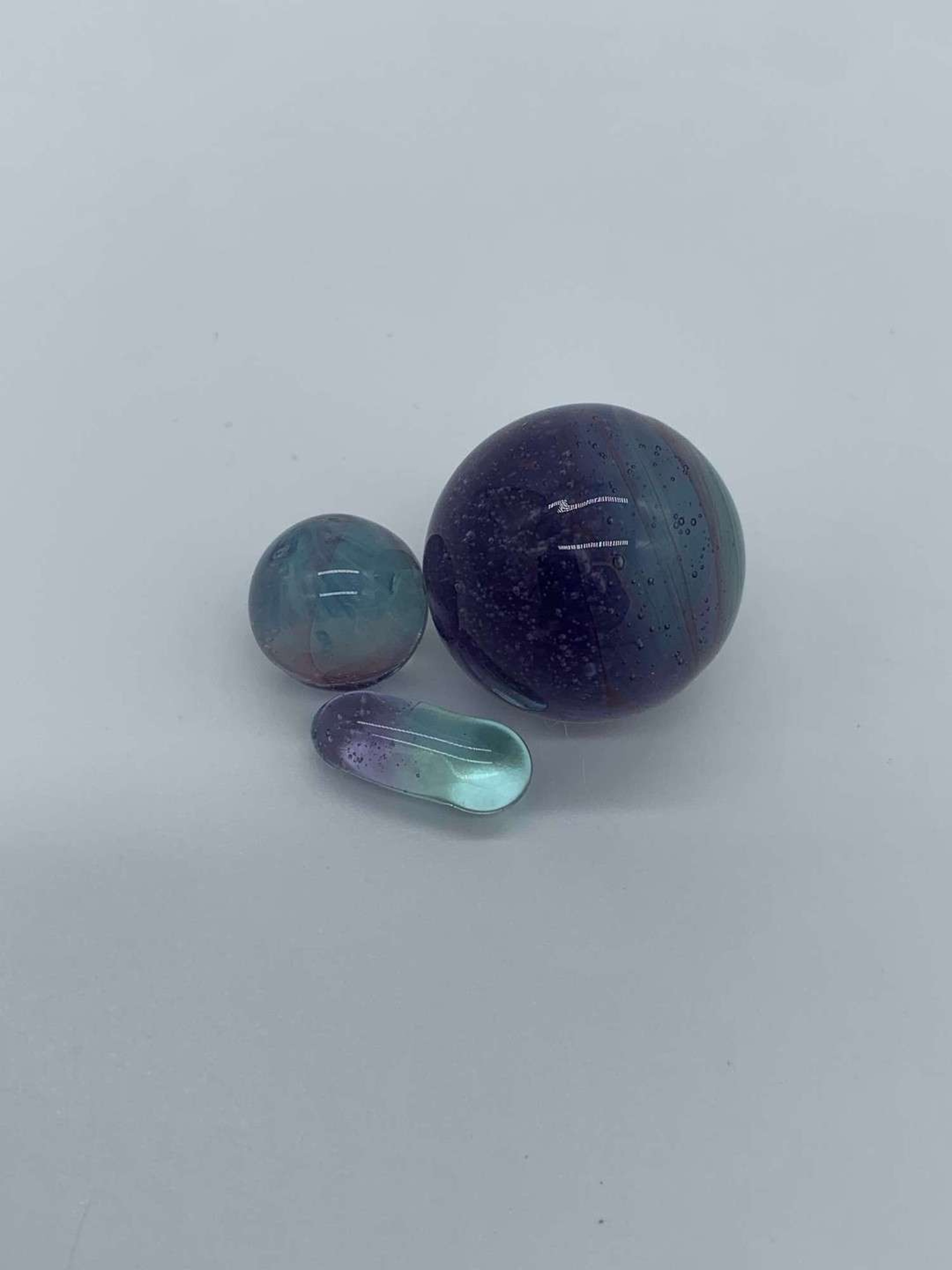 Outerlimits glass color fade slurper set. image 0