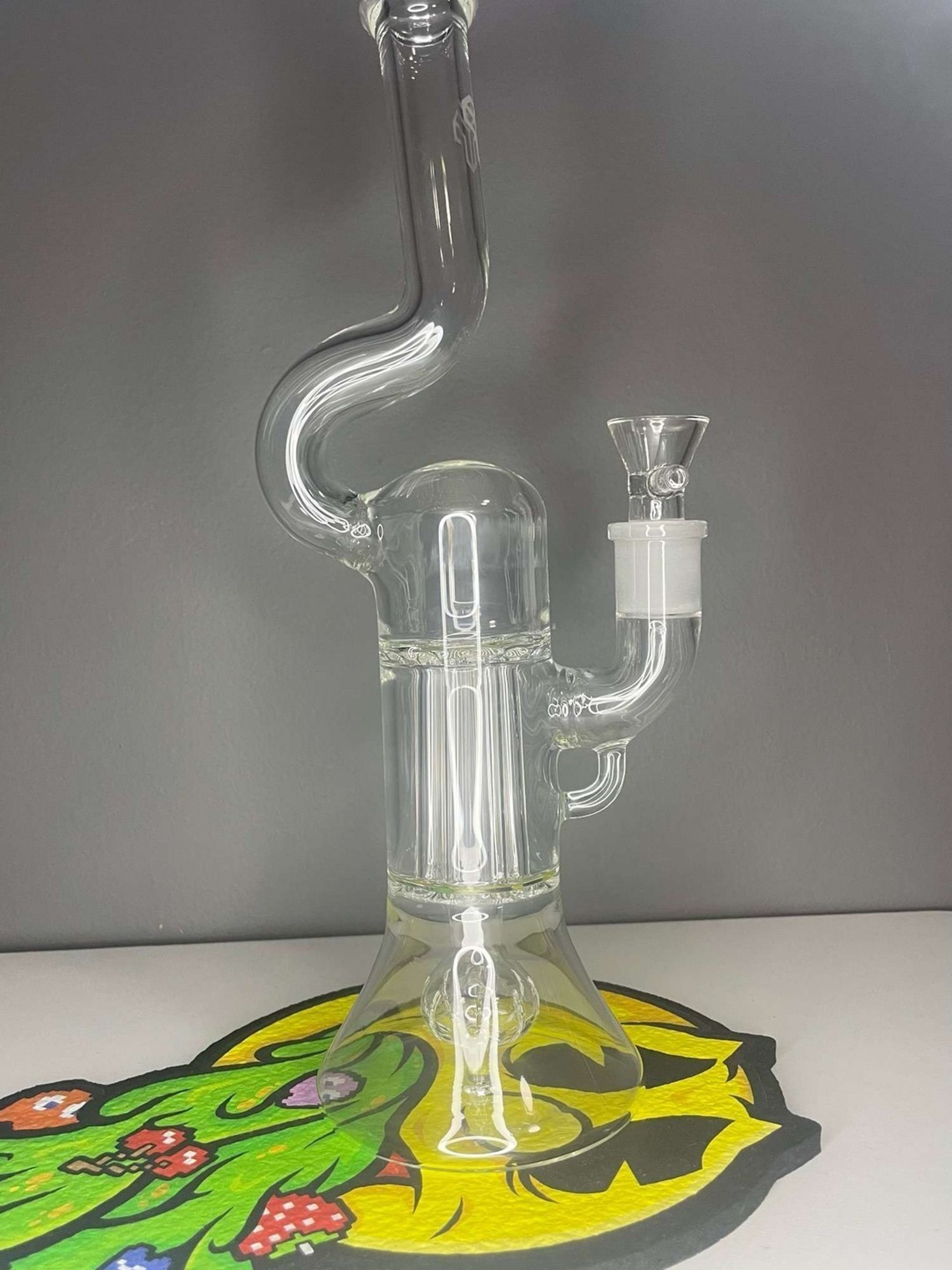 Bent Neck 13" Pillar w/18mm Slide Used image 0