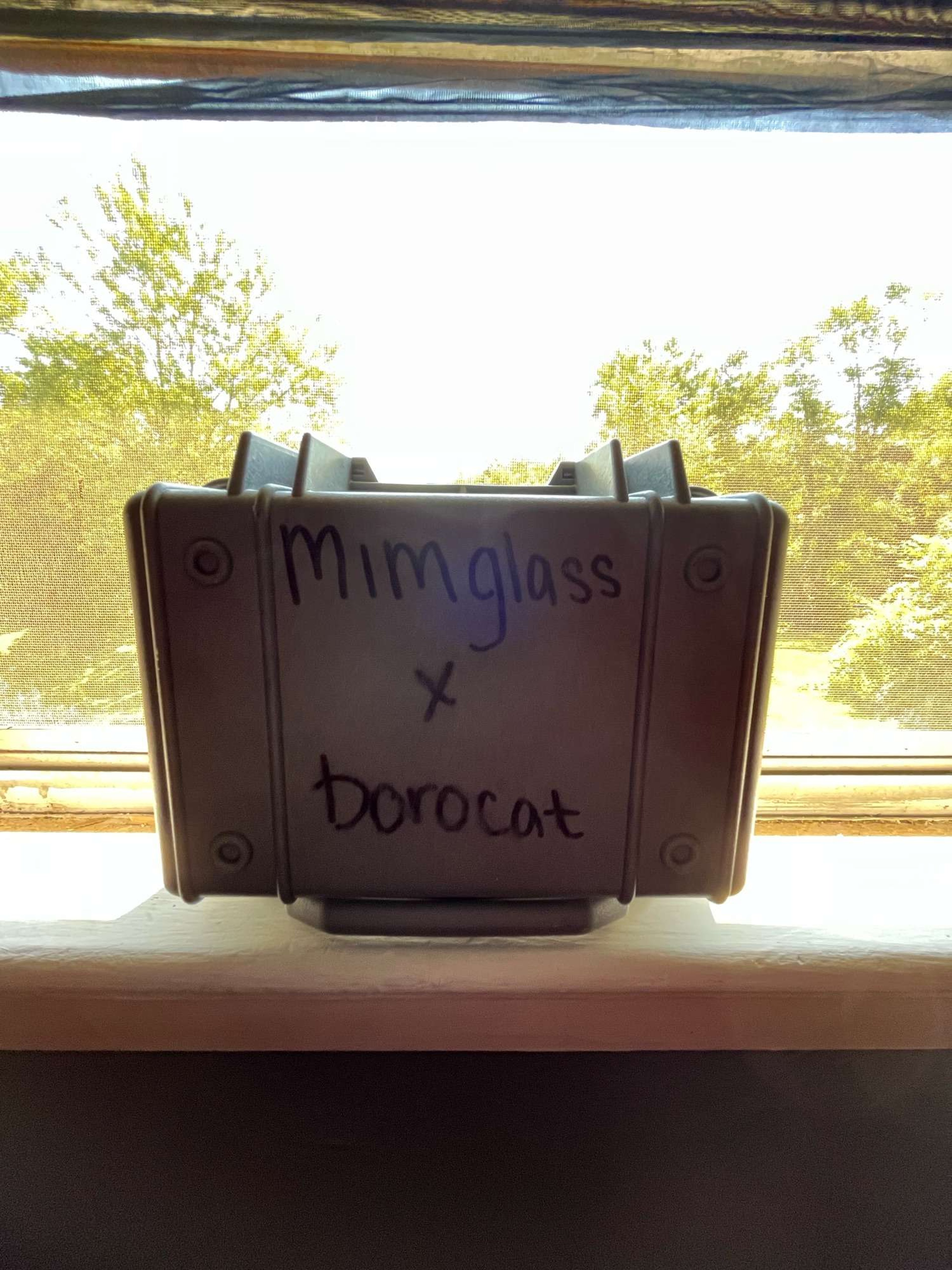 Preview pic of Mimglass X Borocat collab