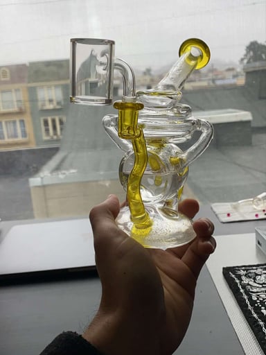 Preview pic of New school glass recycler 