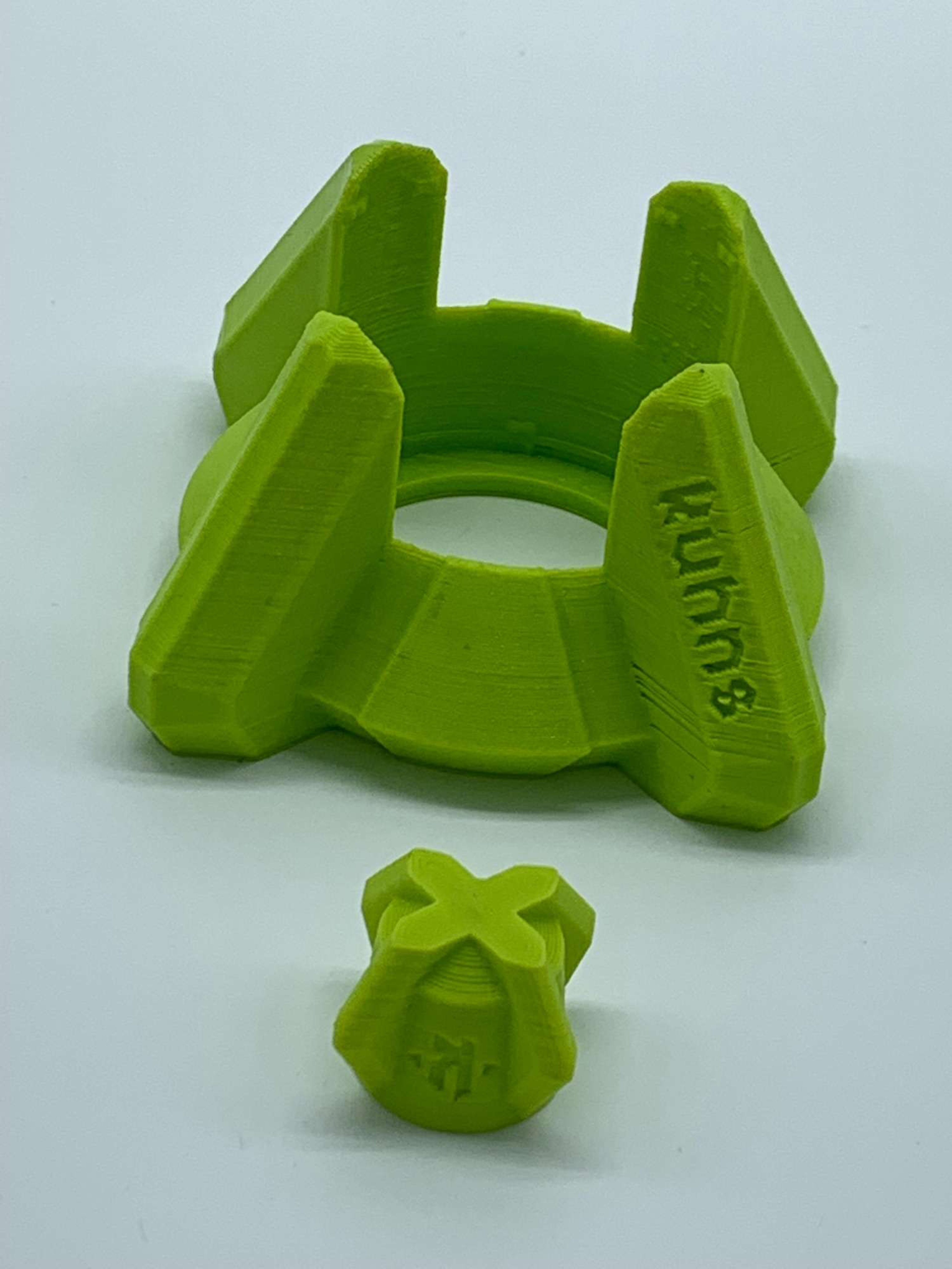 Kuhns glass acid green torch set image 0
