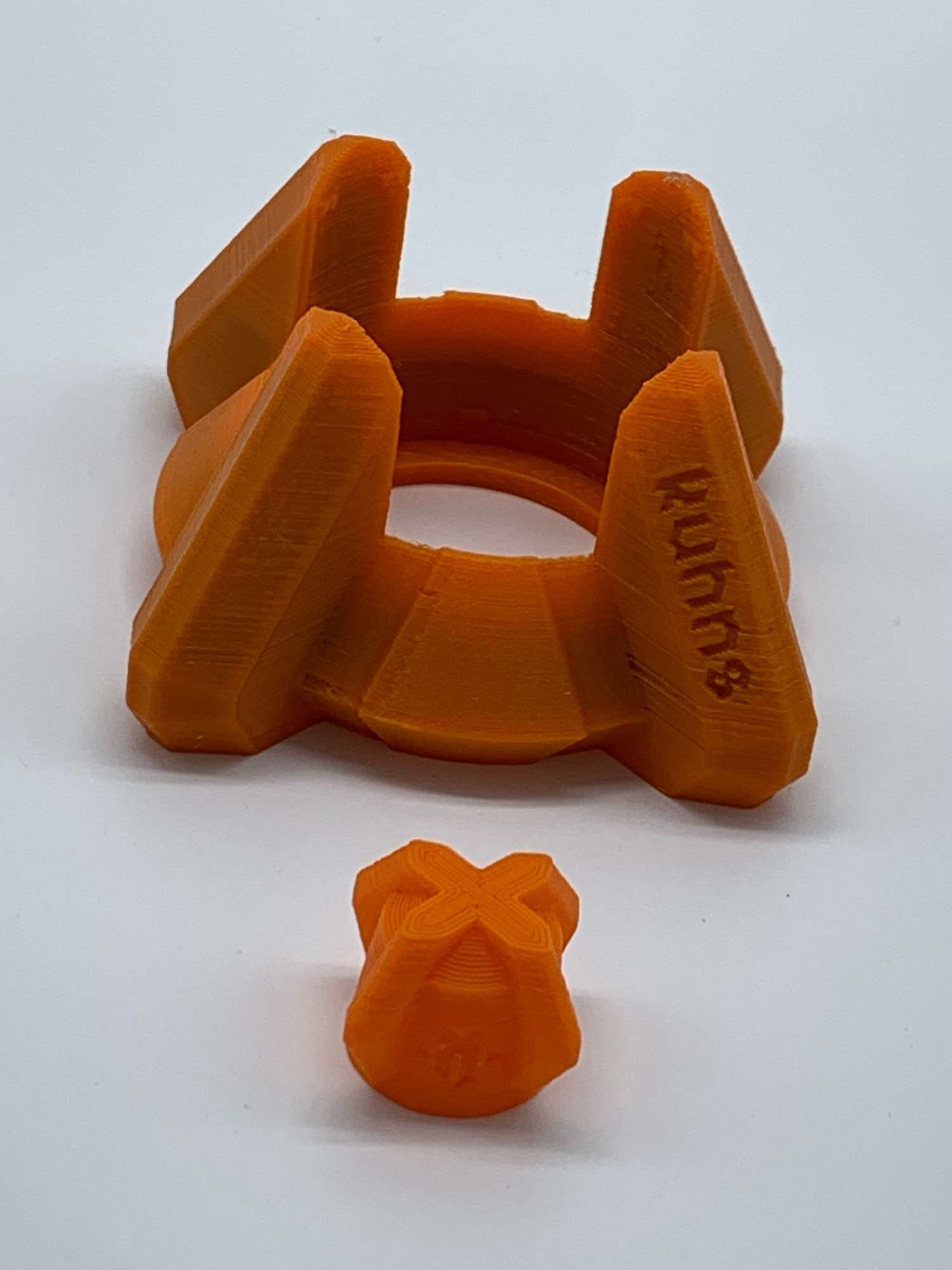 Kuhns glass orange blazer set image 0