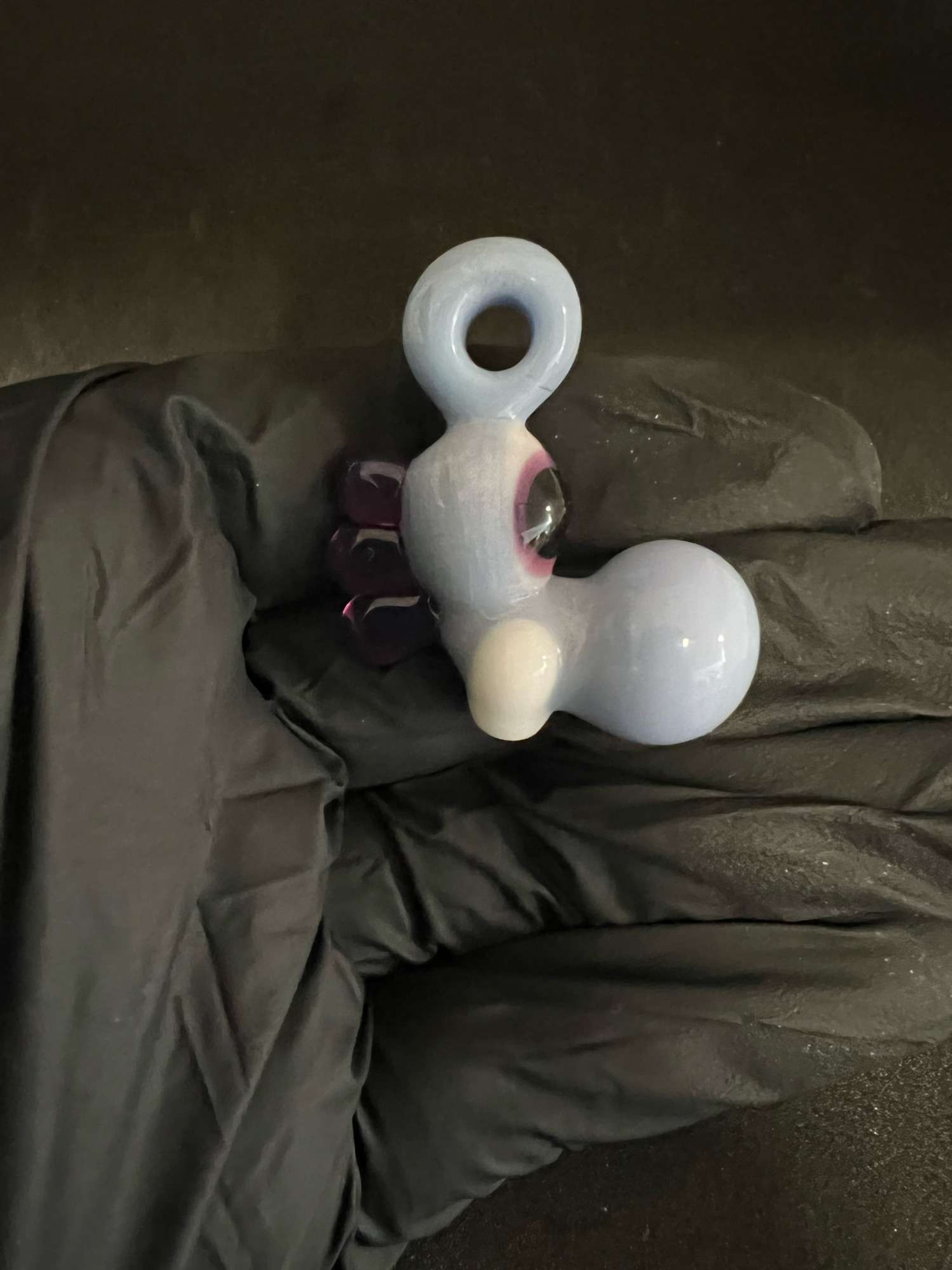 Mitzle glass Yoshi head image 0