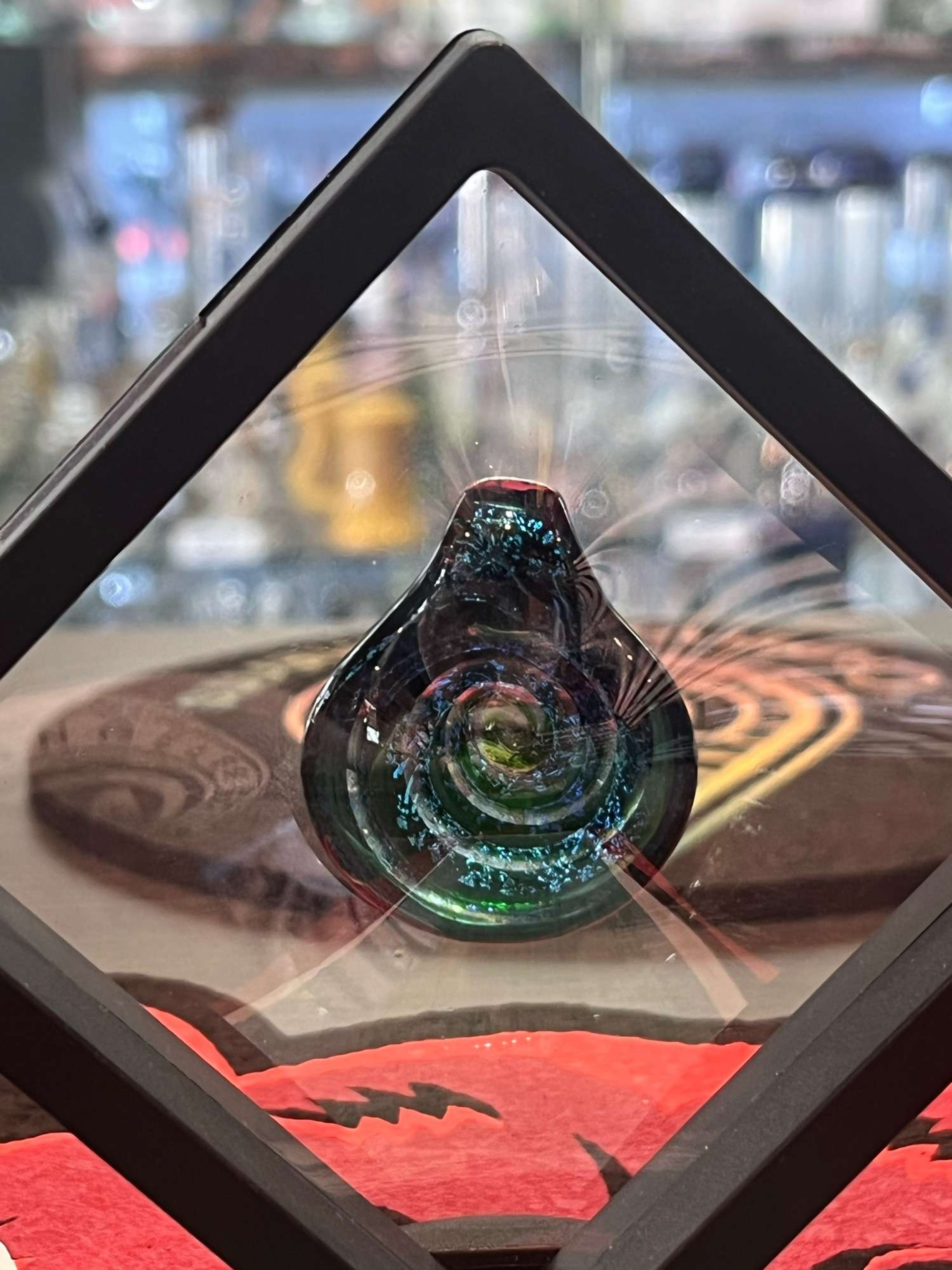 Amorphous dichro spiral vortex pendy image 0