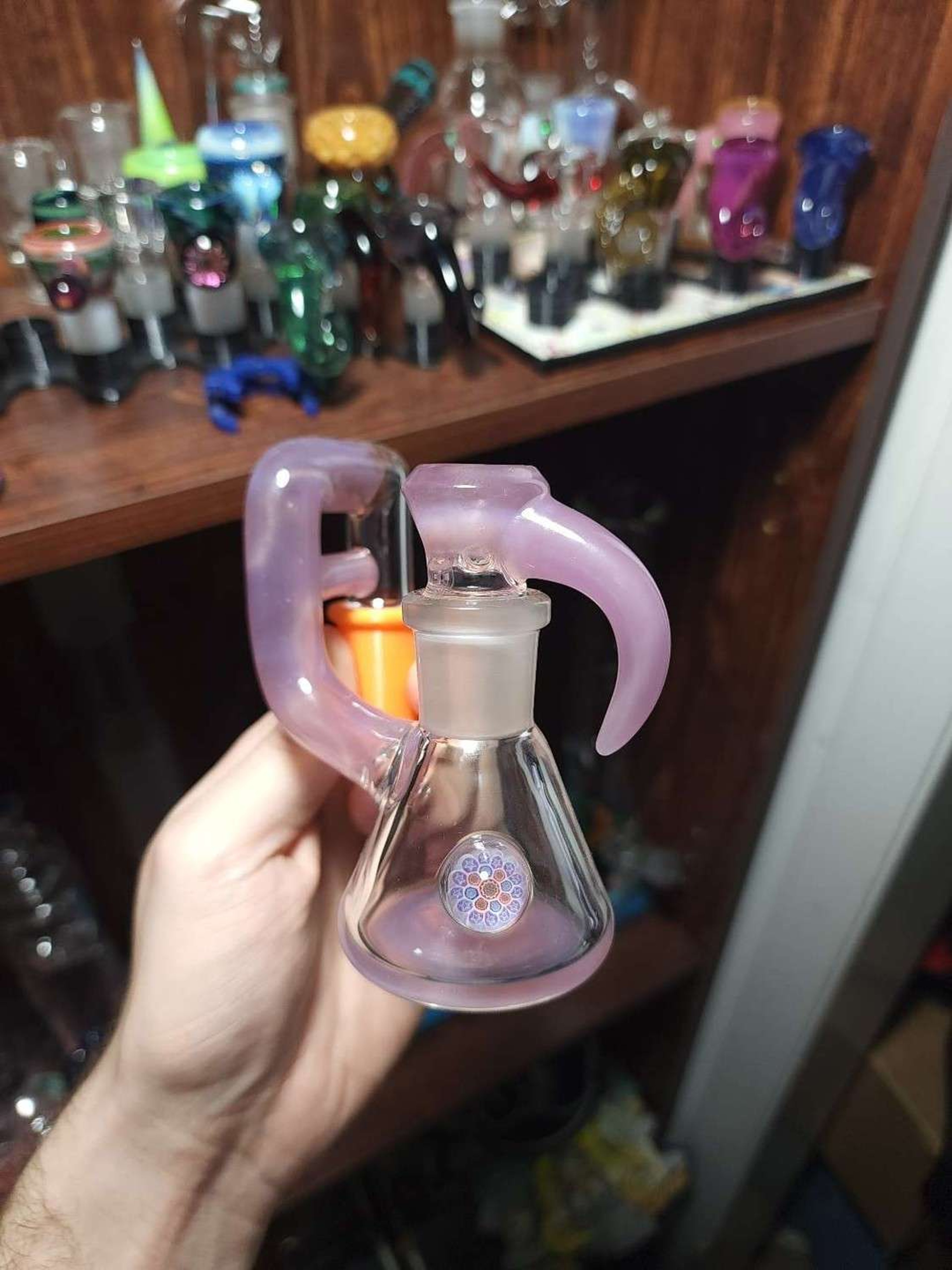 Preview pic of Shamby Glass Dry Catch/Slide Set w/ Millie