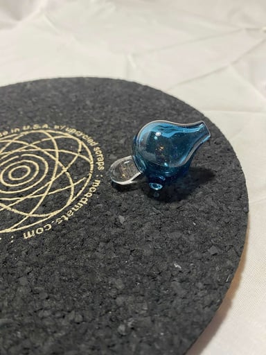 Preview pic of Carb Cap - Blue/Glitter