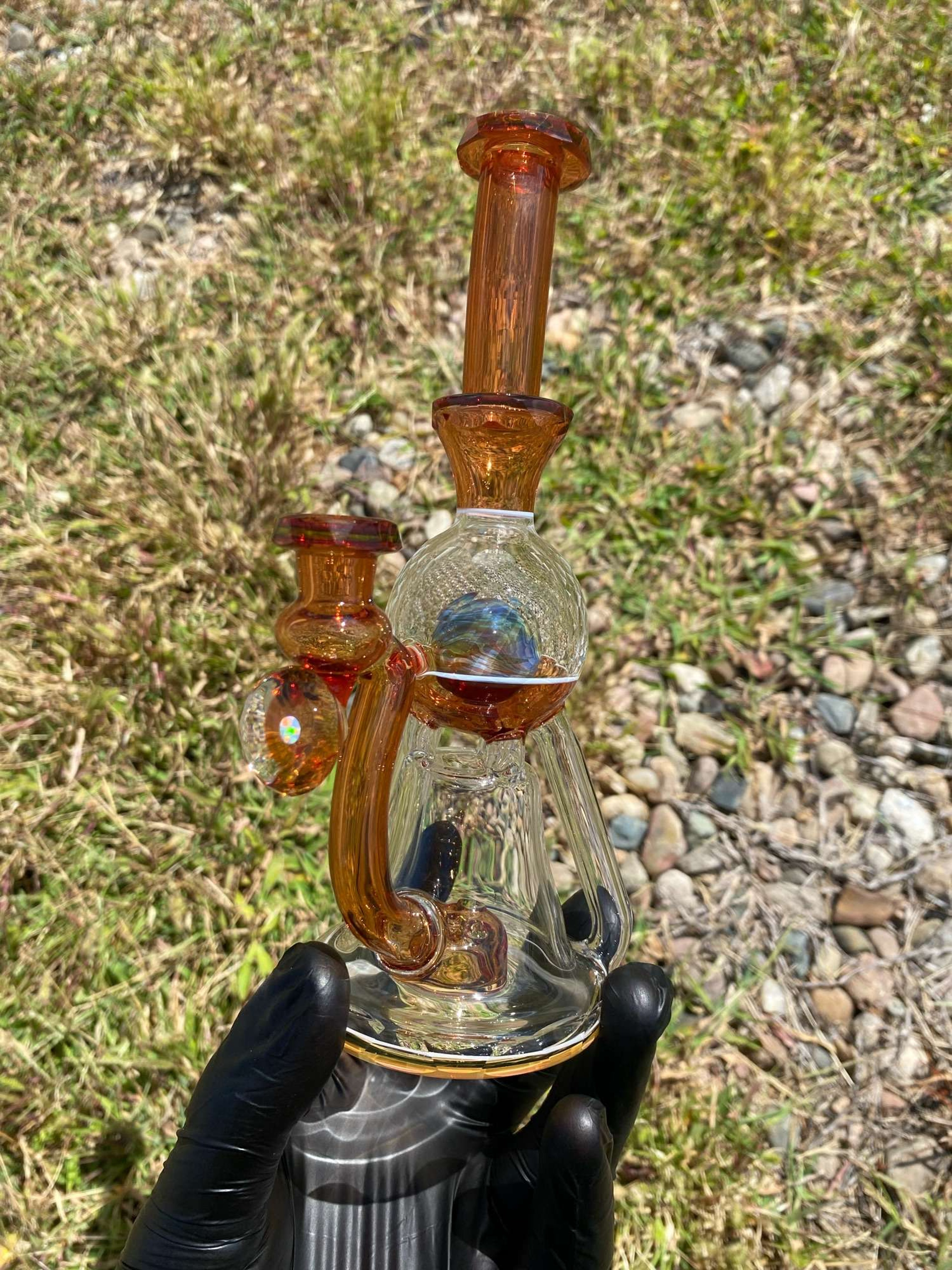 Preview pic of Om Glass CO Fully Faceted Vasuki Recycler