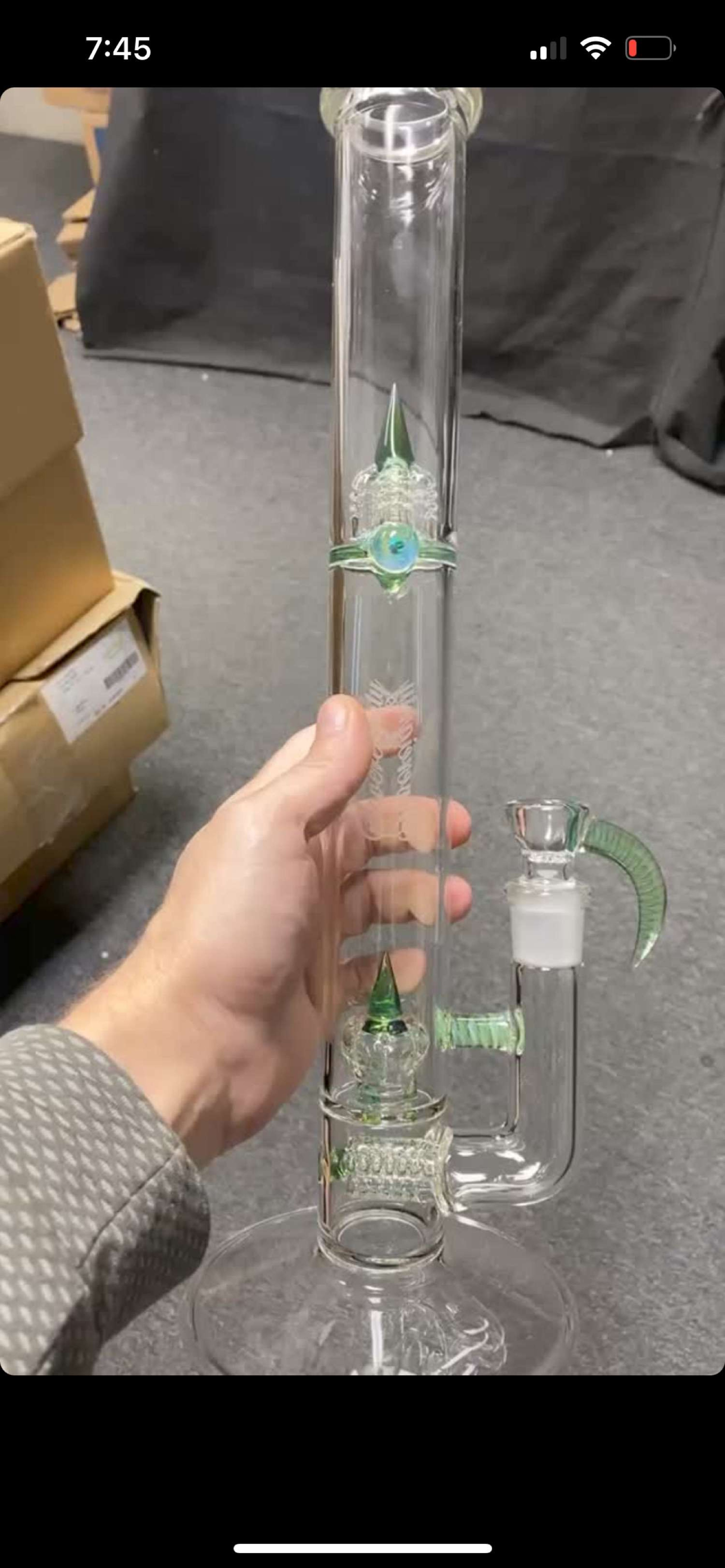 Preview pic of 3line-imperial dual perc 44 in green energy 