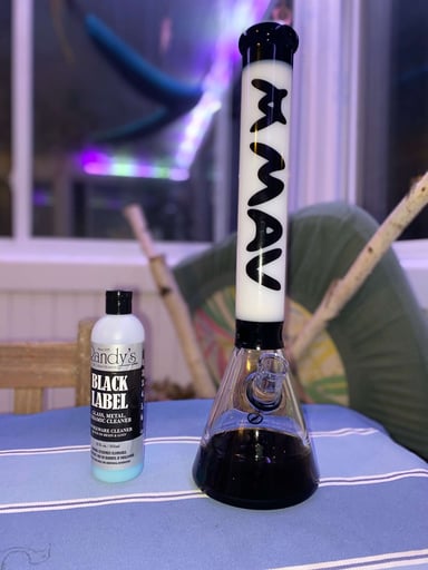 Preview pic of Mav 17 inch 9mm beaker (Black/White)