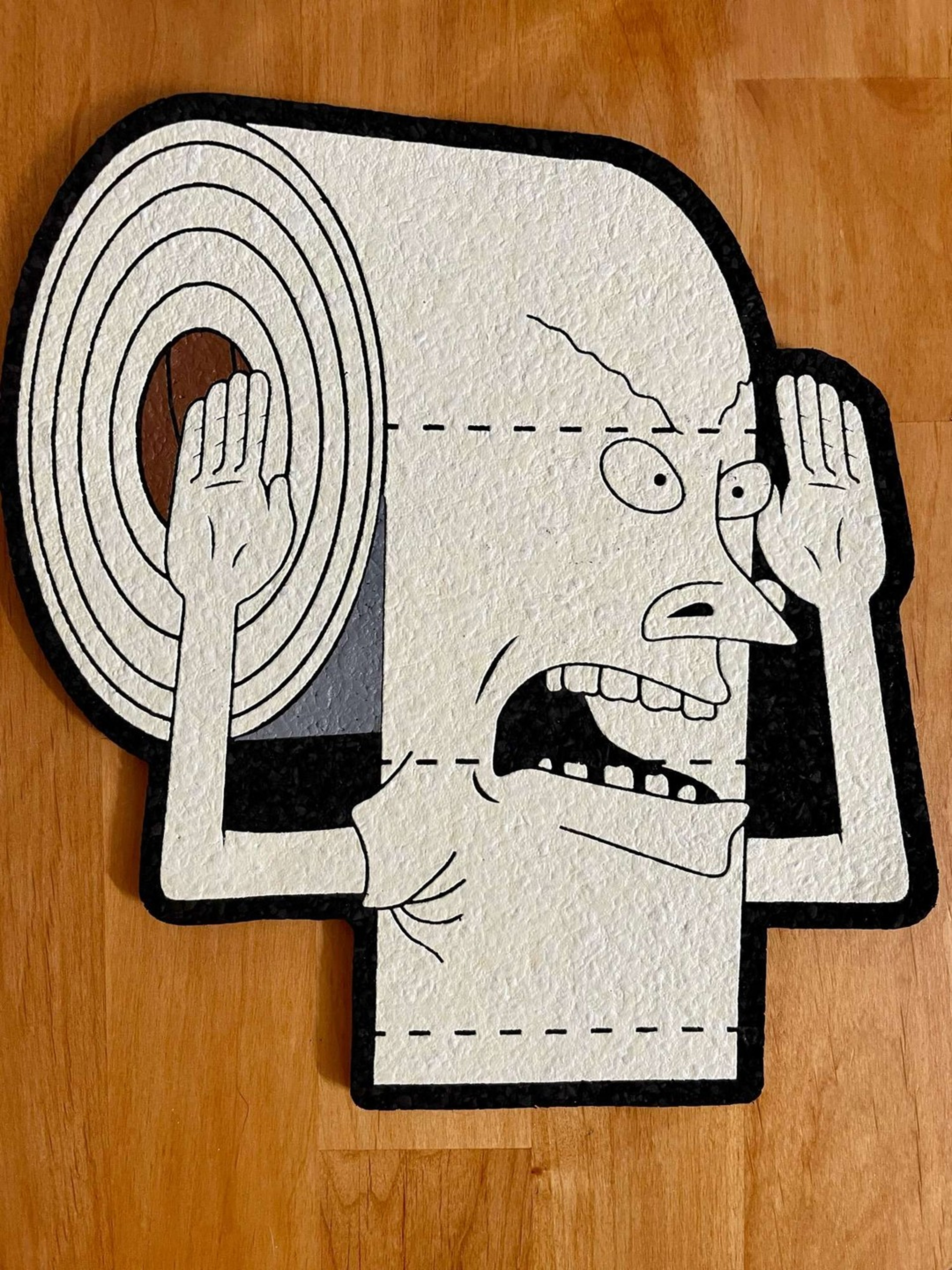 Preview pic of SteezMcgee “TP” Moodmat with full glow, Sold out, Limited Edition, Brand New, 10/10 condition