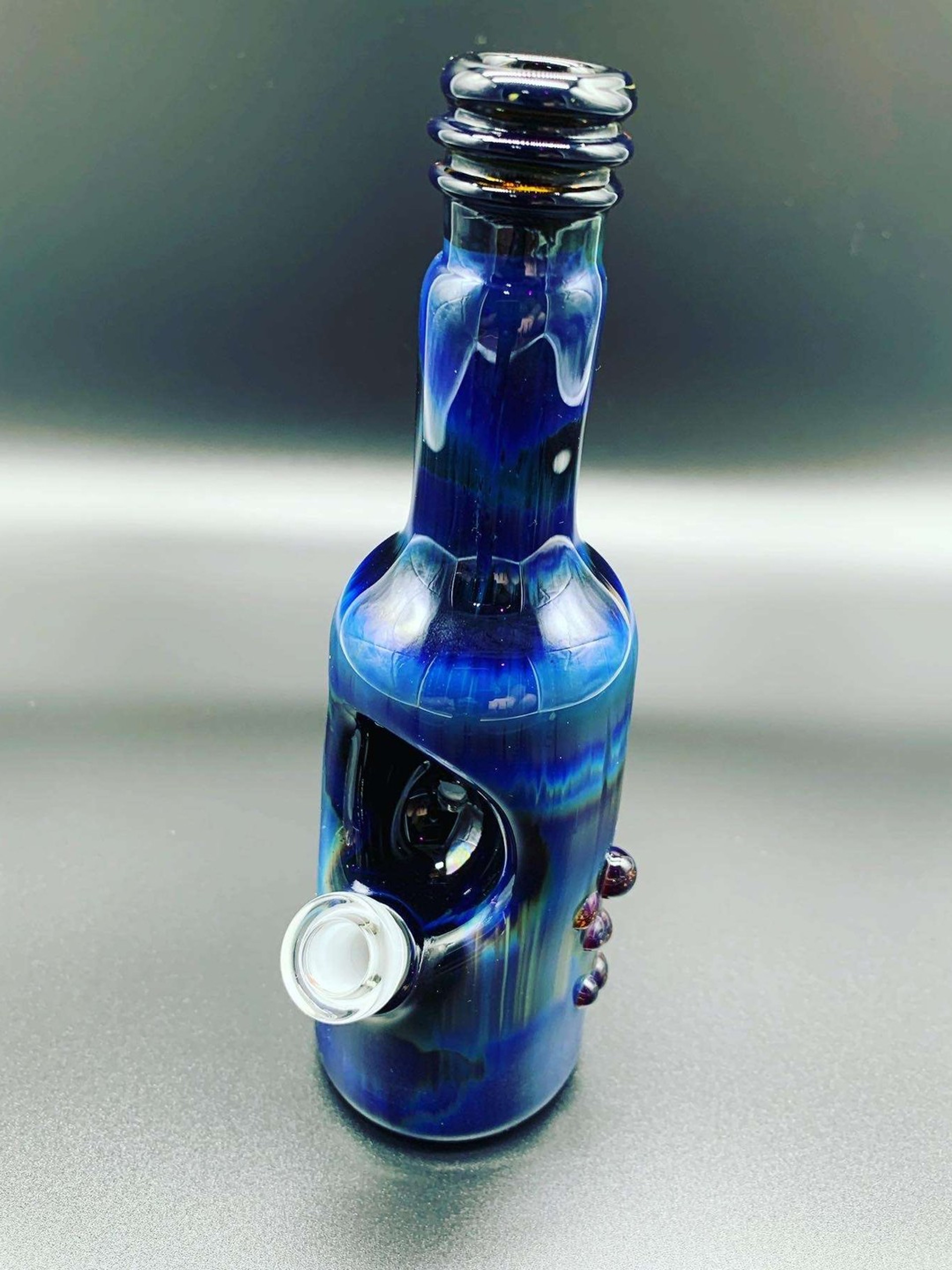 Costa glass darkness saki bottle image 0