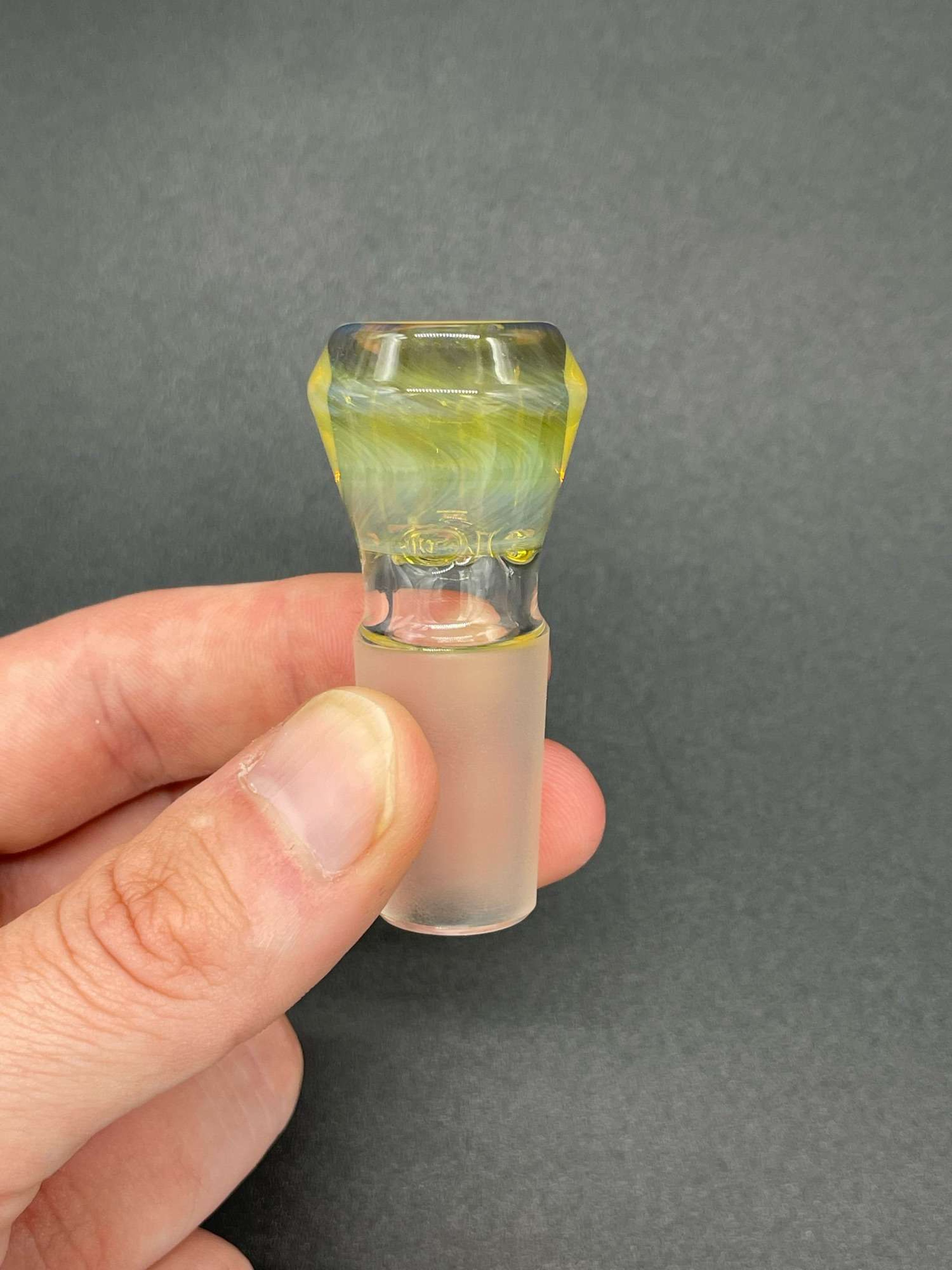 Preview pic of Shamby Hornless NS Yellow over Bronze Pearl 18mm Slide